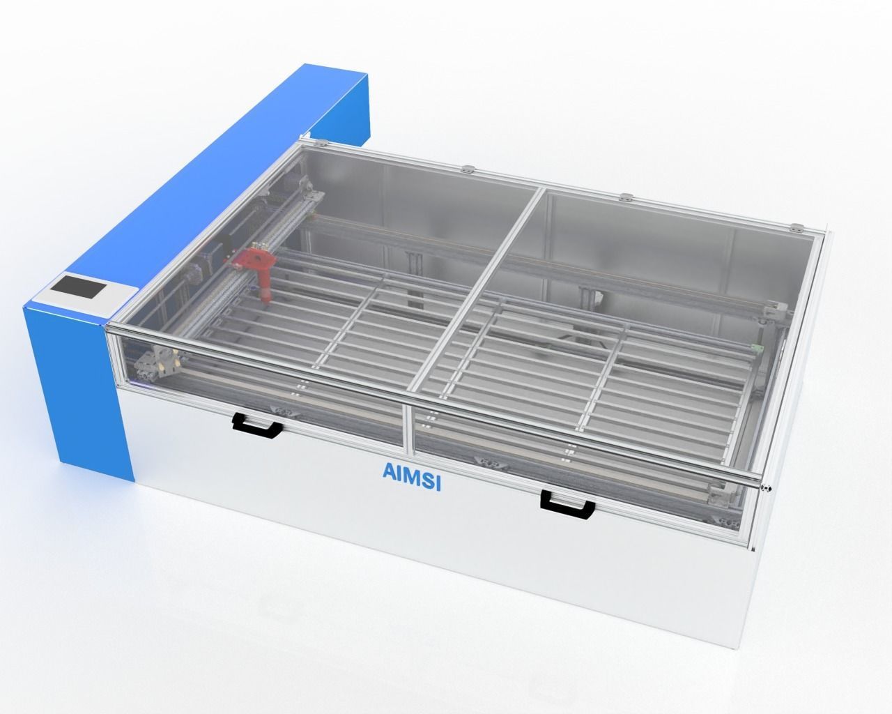 CO2 LASER MACHINE 3D model_1