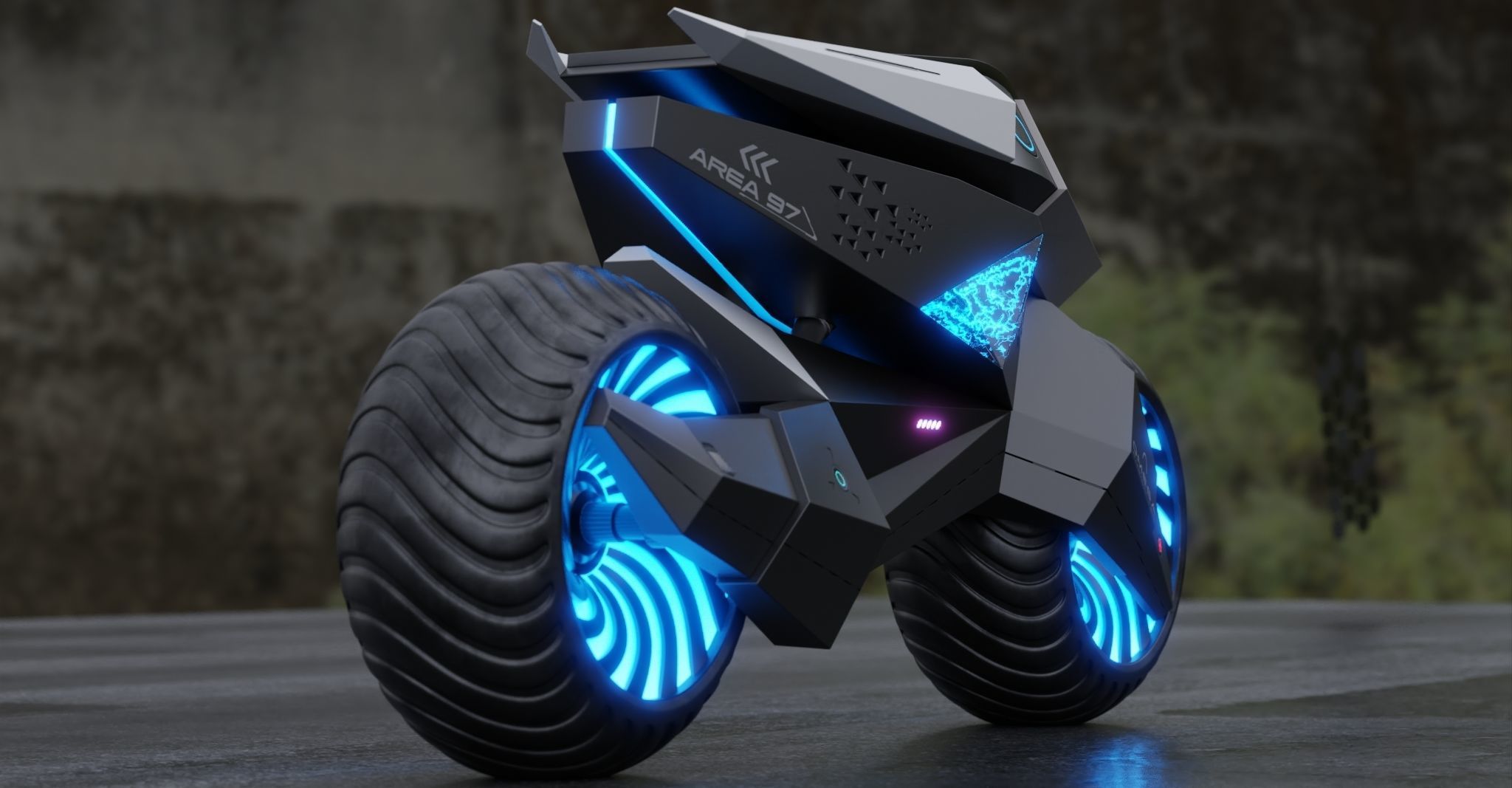 Motorcycle Robot 3D model_17