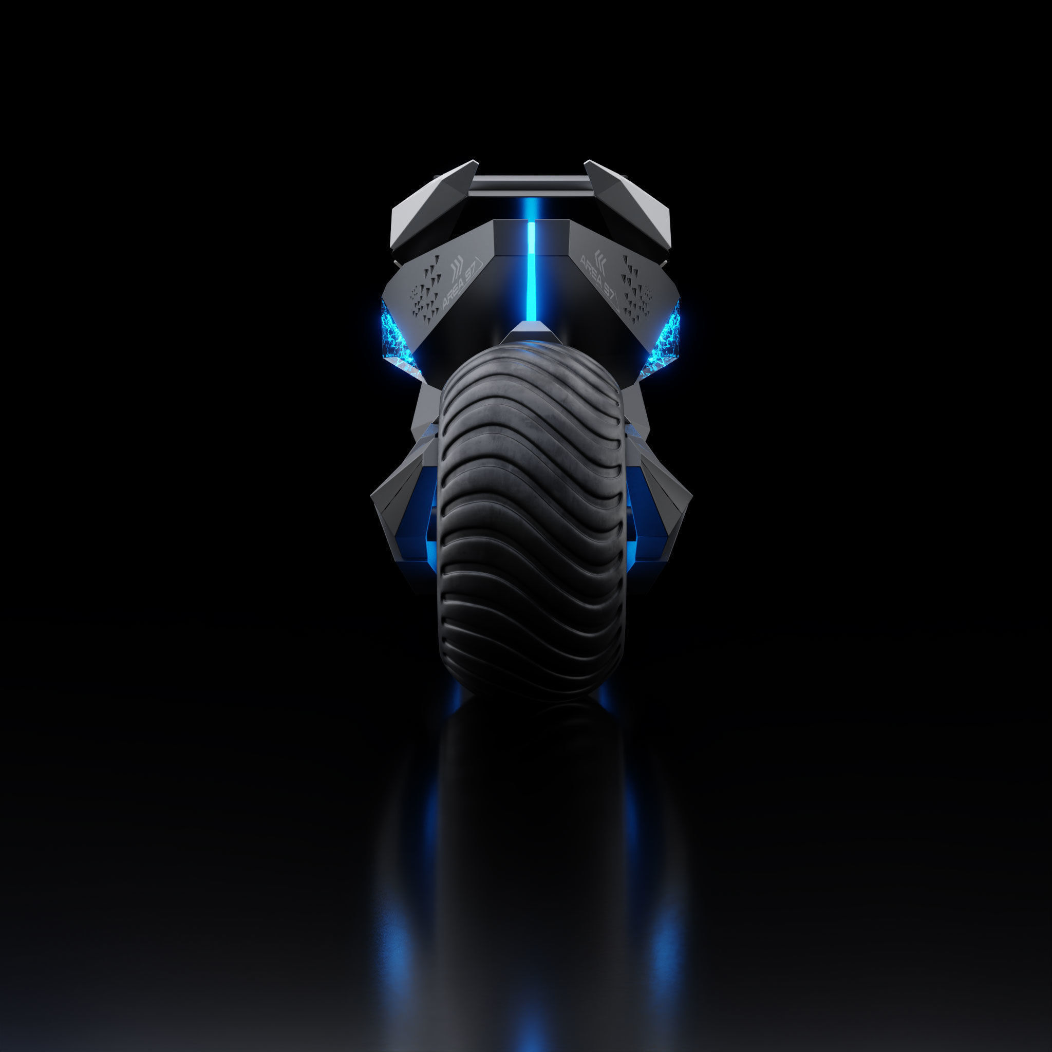 Motorcycle Robot 3D model_25