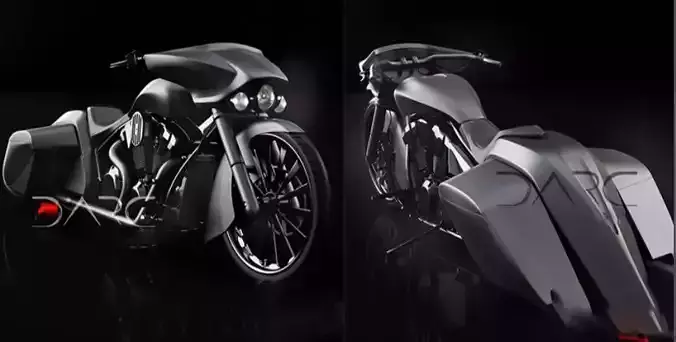 Motor honda 3D model