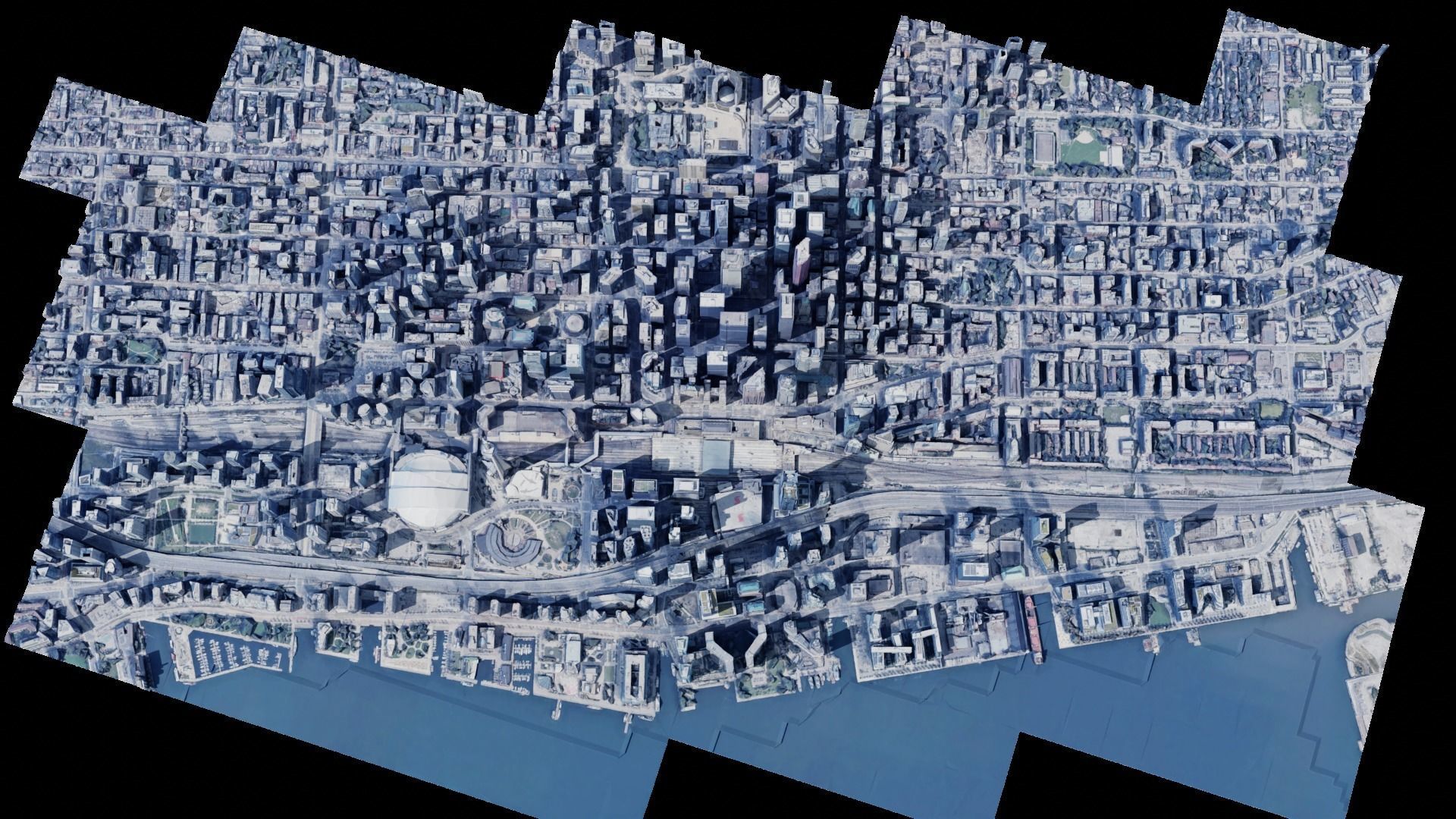 Realistic Toronto Scan - Multiple Qualities Low-poly 3D model_11