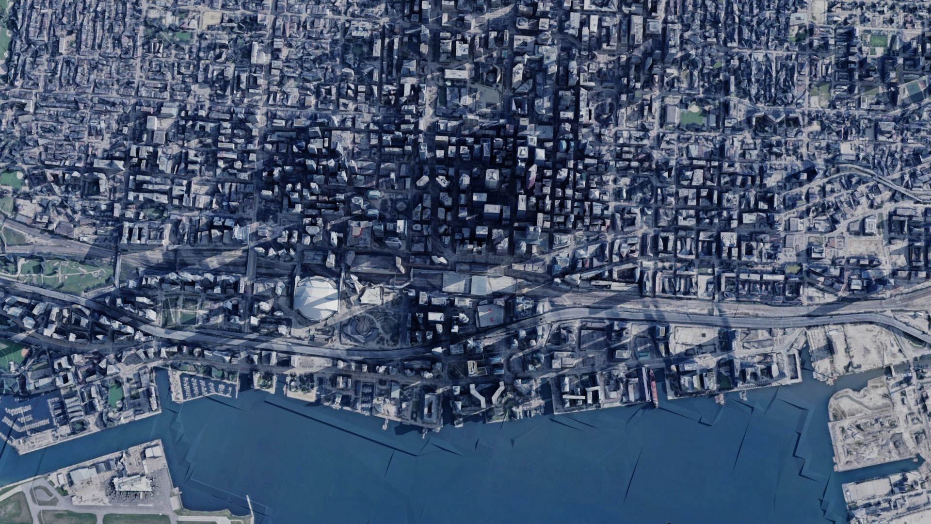 Realistic Toronto Scan - Multiple Qualities Low-poly 3D model_14