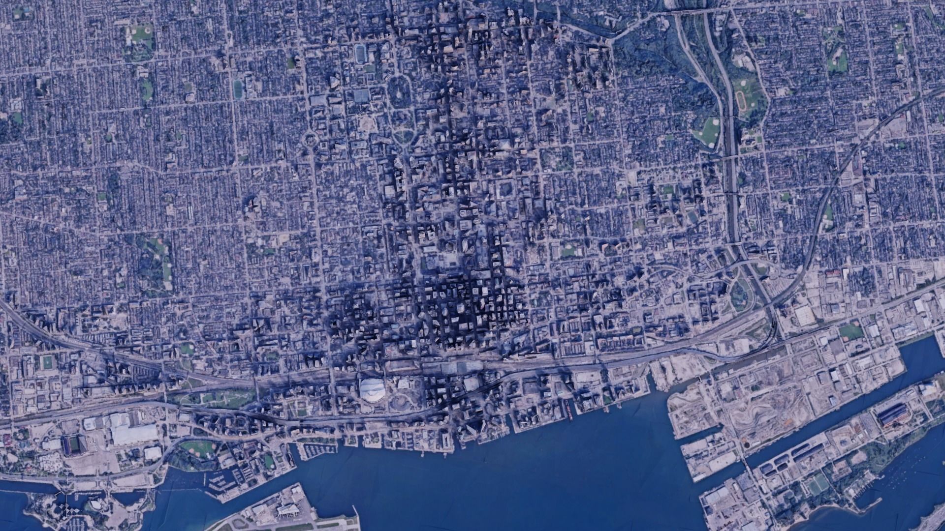 Realistic Toronto Scan - Multiple Qualities Low-poly 3D model_17