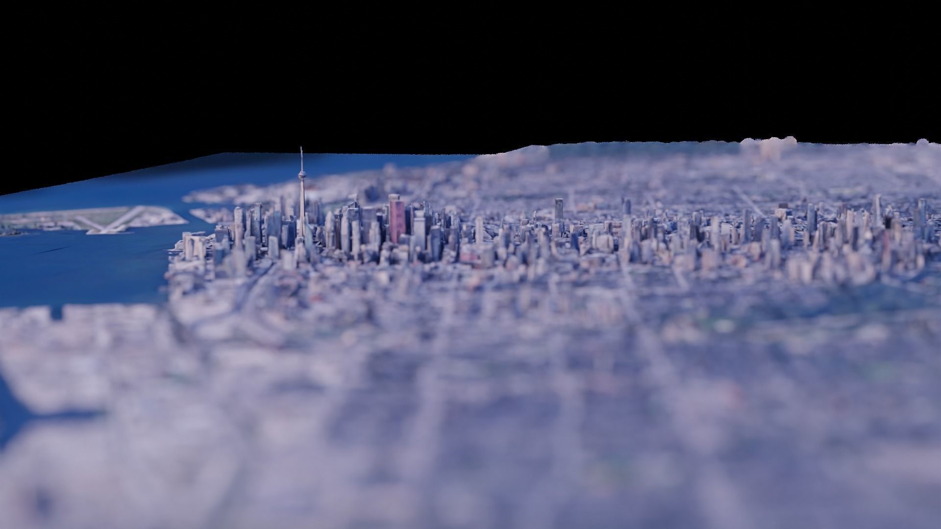 Realistic Toronto Scan - Multiple Qualities Low-poly 3D model_18