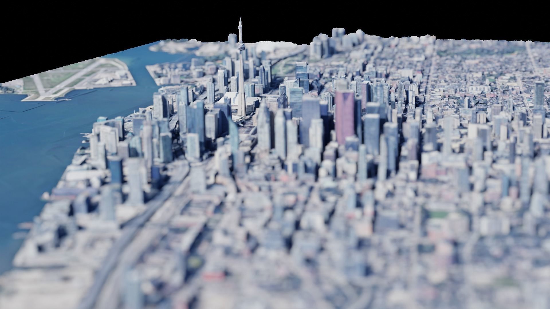 Realistic Toronto Scan - Multiple Qualities Low-poly 3D model_15