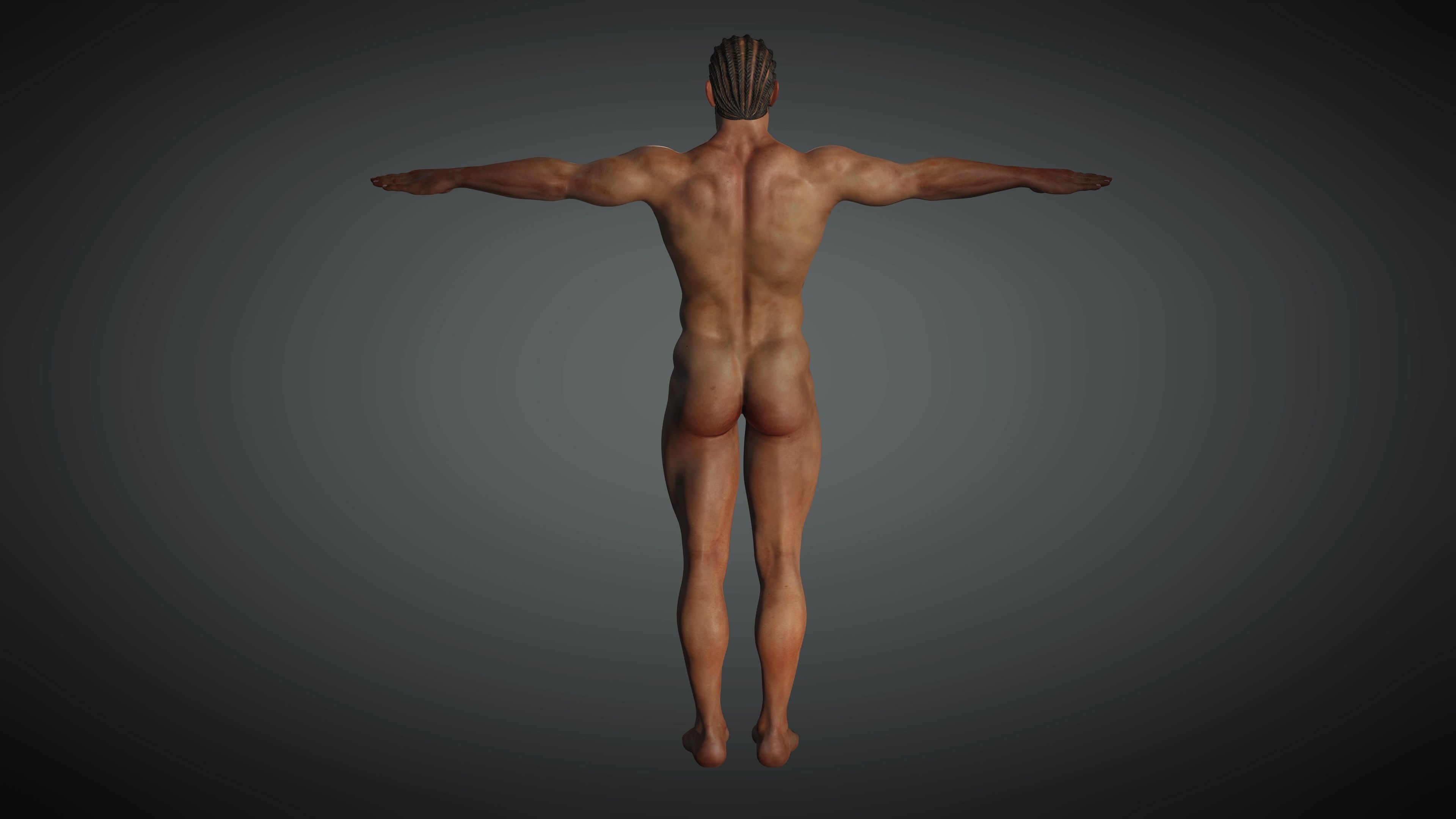 Model Business Man Low-poly 3D model_10