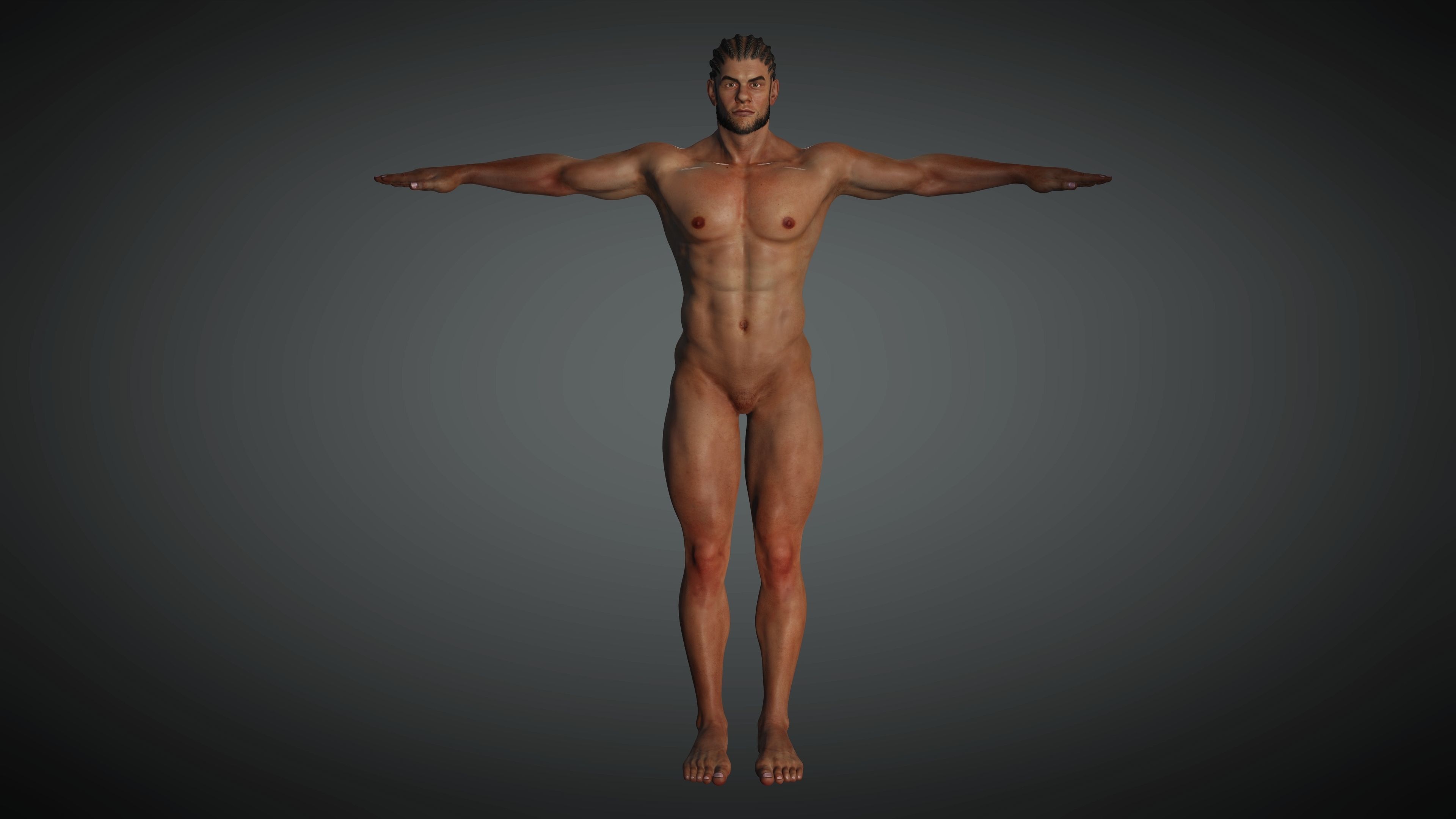 Model Business Man Low-poly 3D model_9