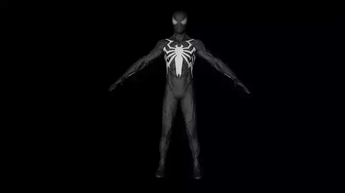 Spiderman 2 Venom Suit