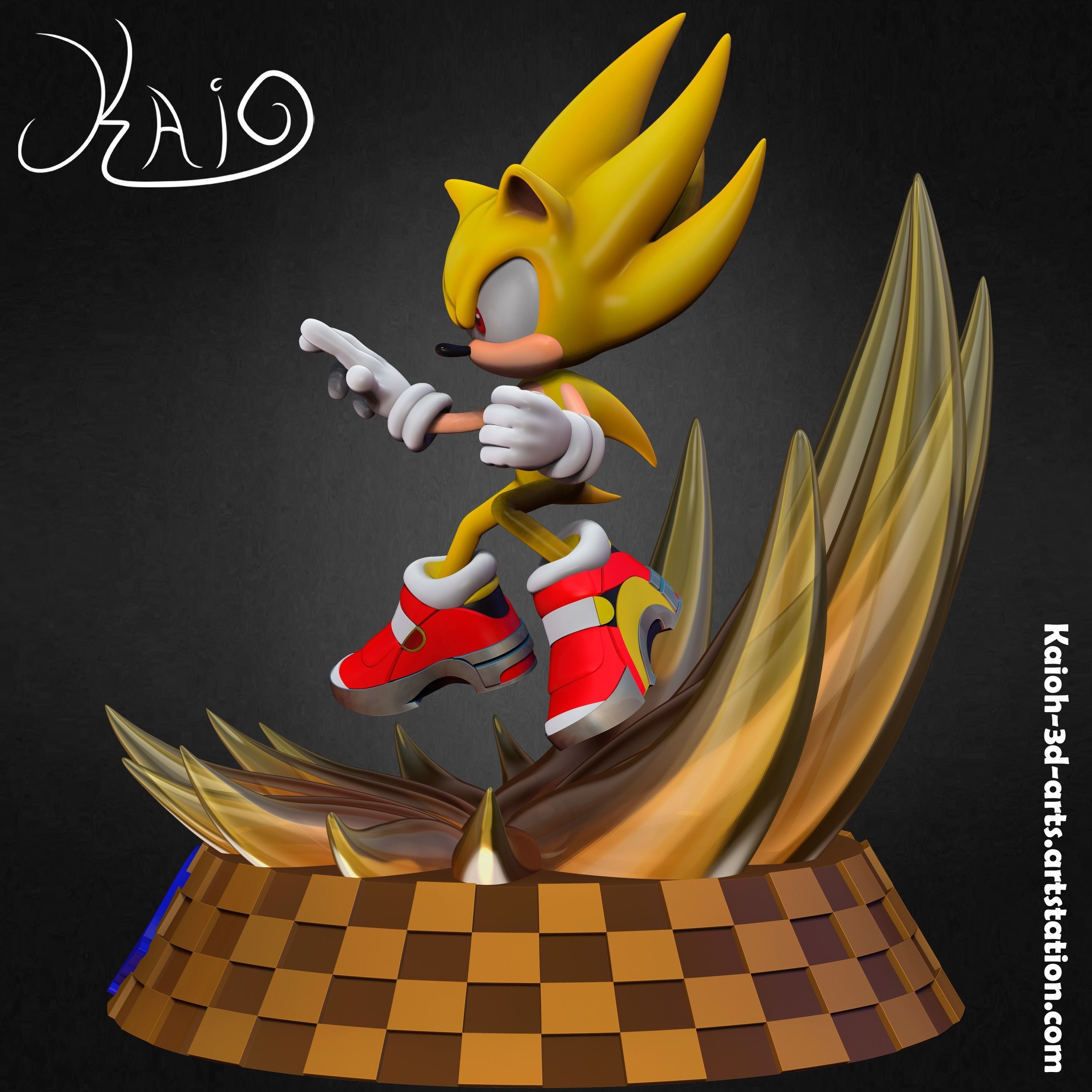Super Sonic - The Power to Save the World 3D print model_6