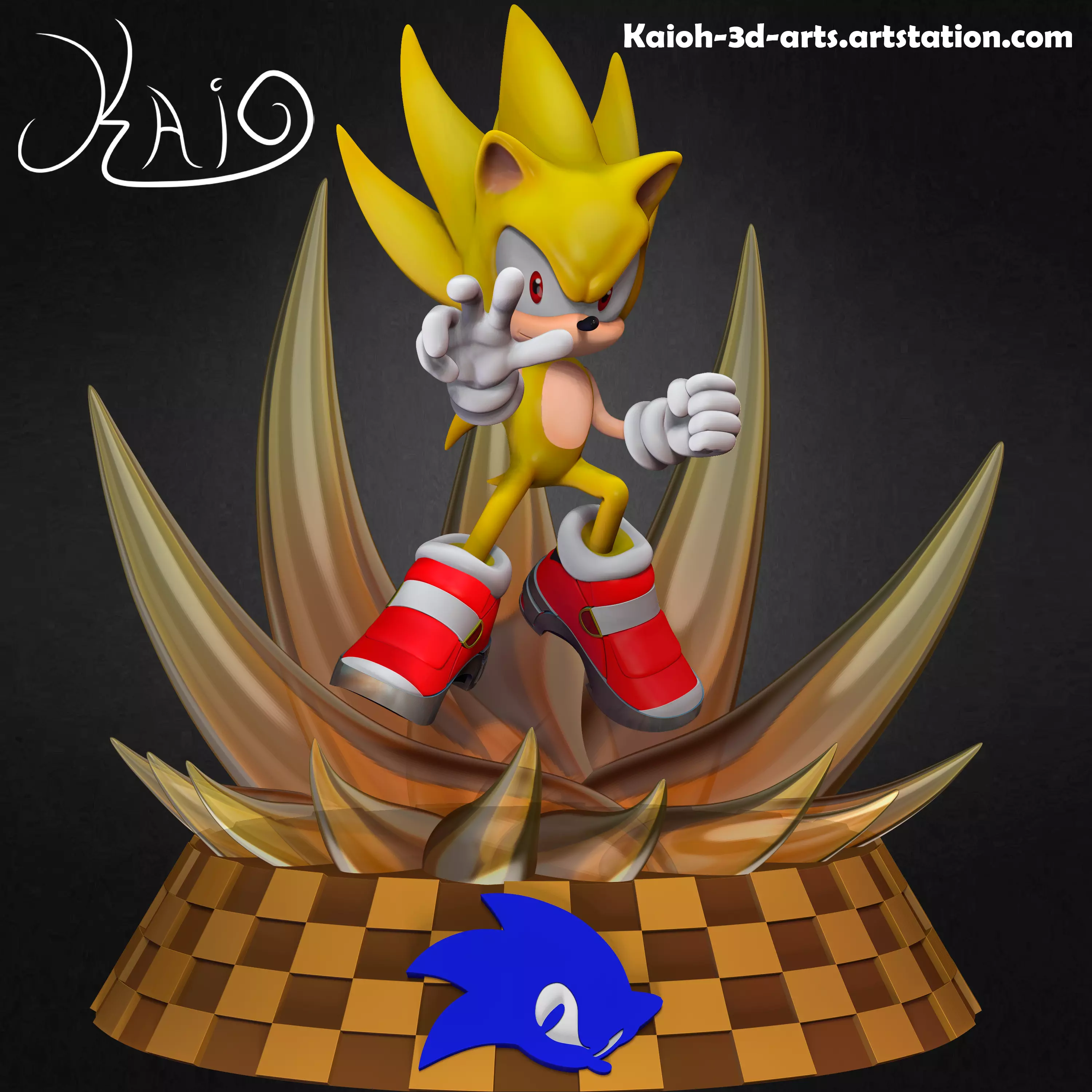Super Sonic - The Power to Save the World 3D print model_0