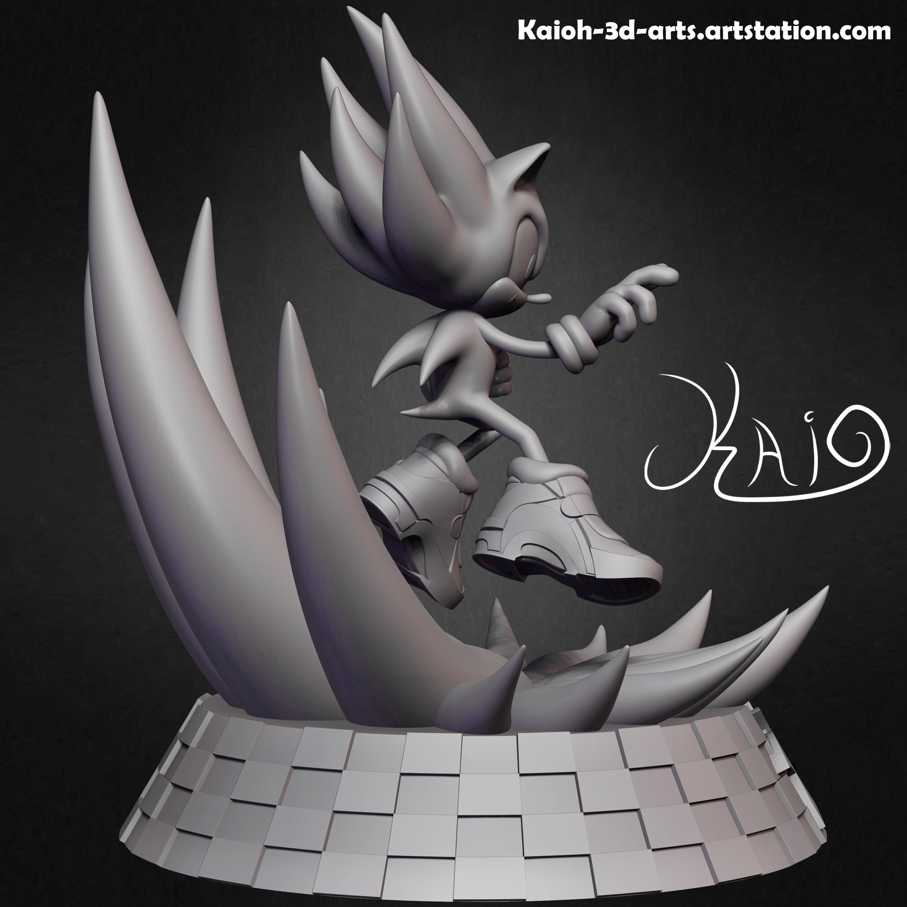 Super Sonic - The Power to Save the World 3D print model_3