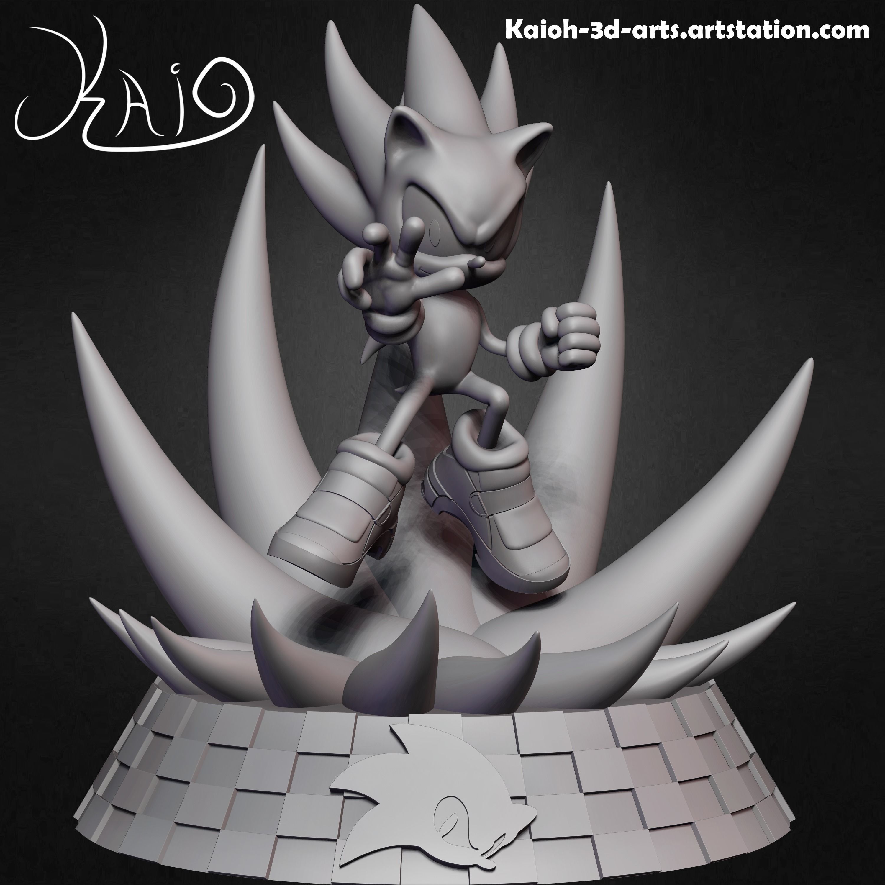 Super Sonic - The Power to Save the World 3D print model_1