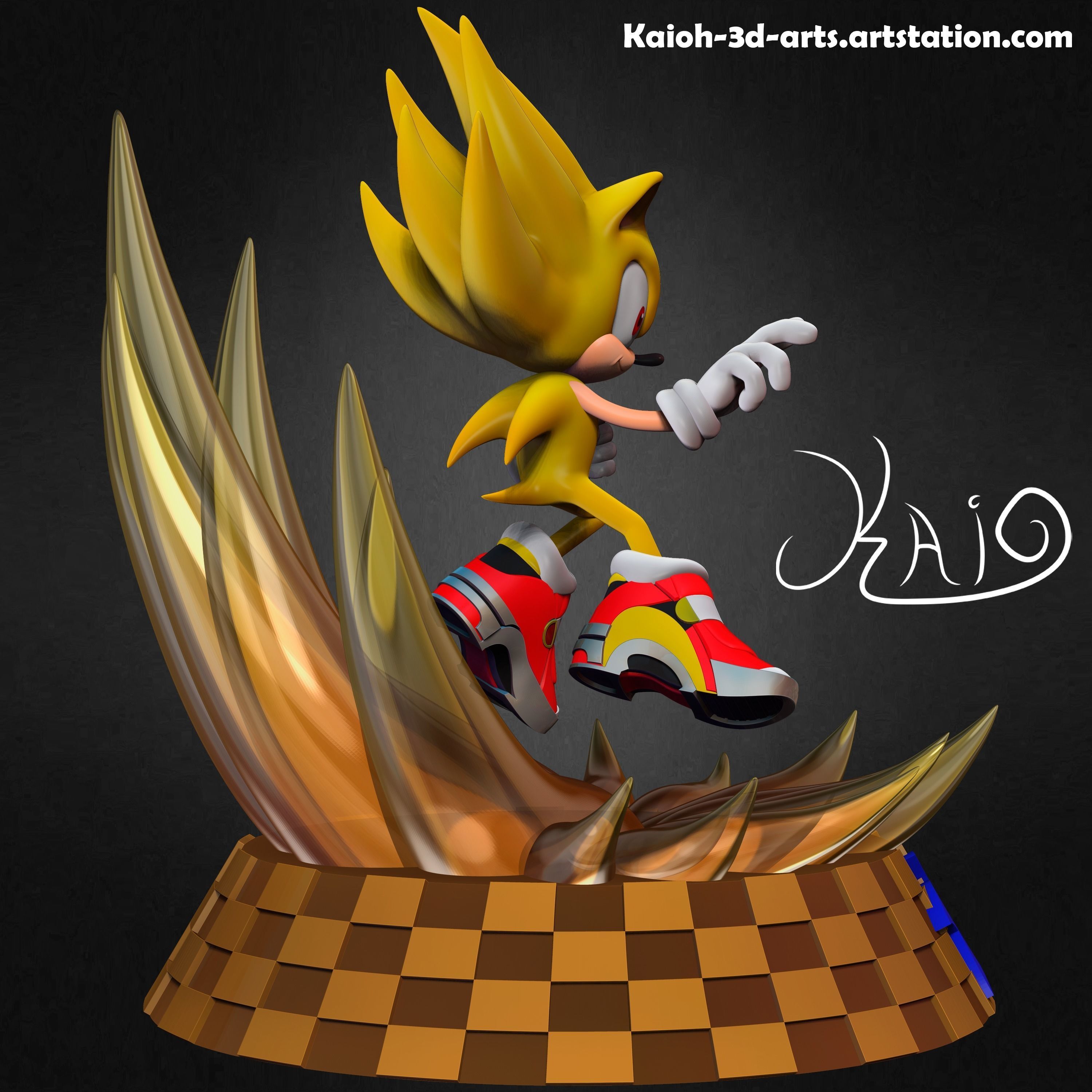 Super Sonic - The Power to Save the World 3D print model_2