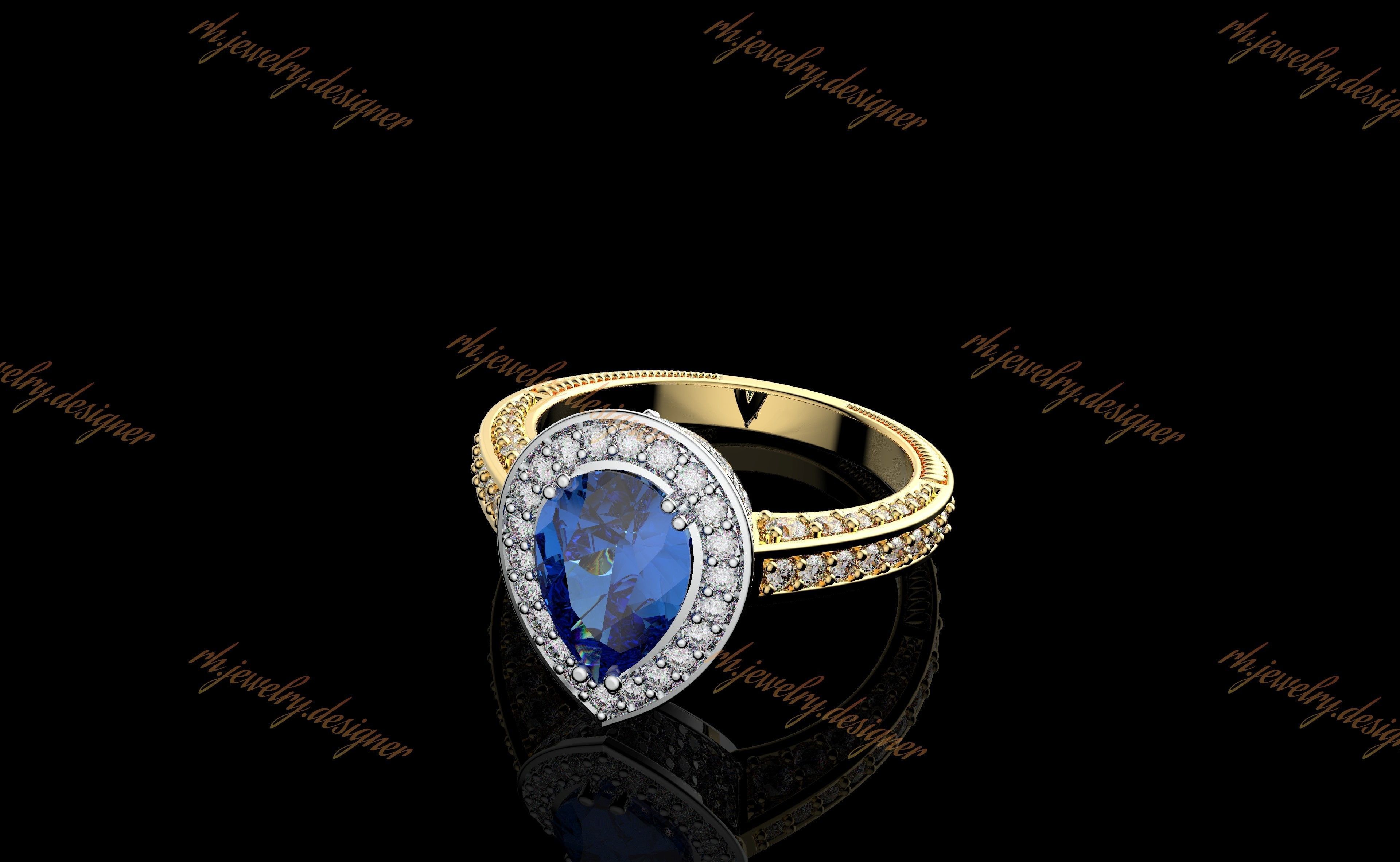 Gold N1051 3D print model_8