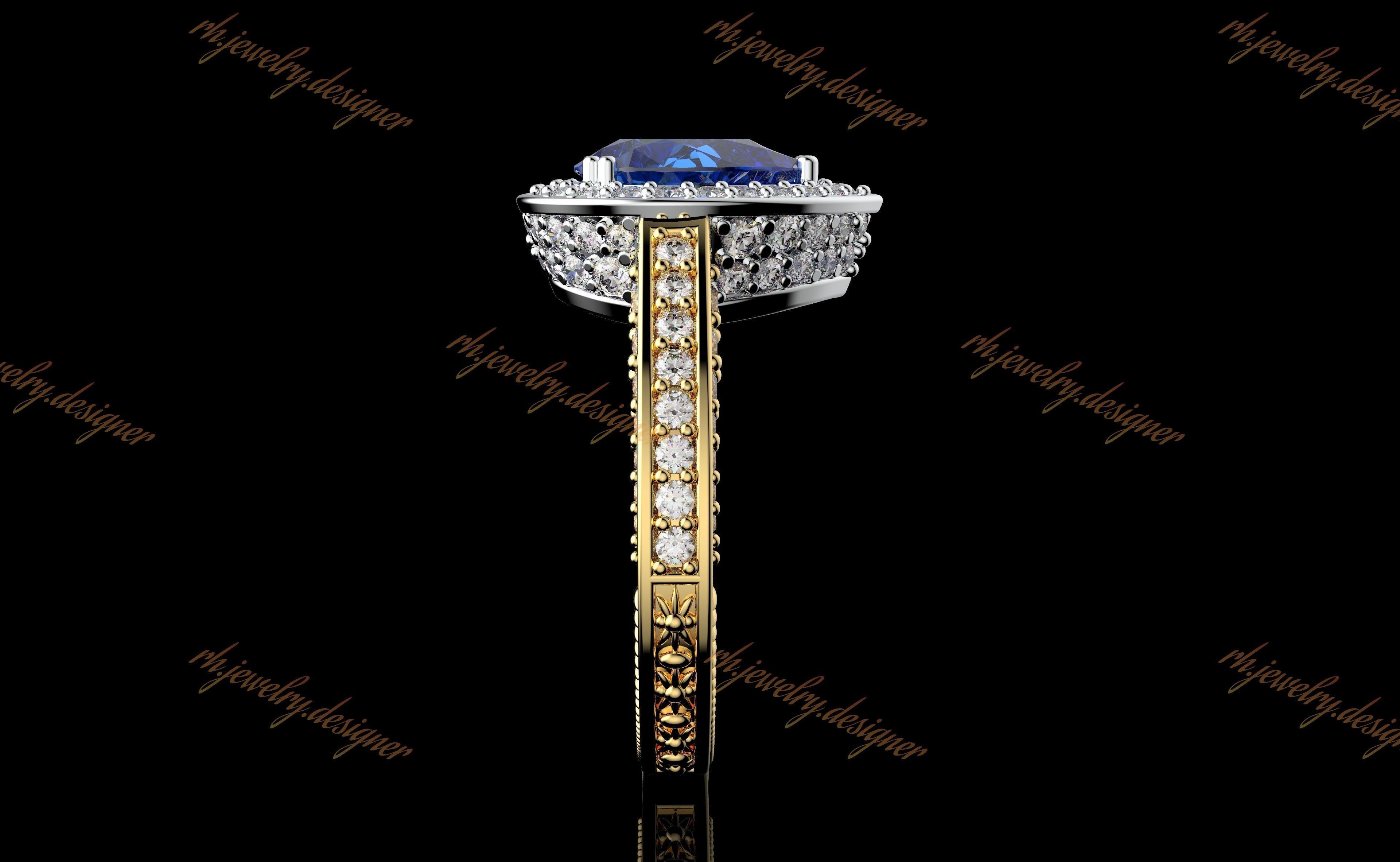 Gold N1051 3D print model_7