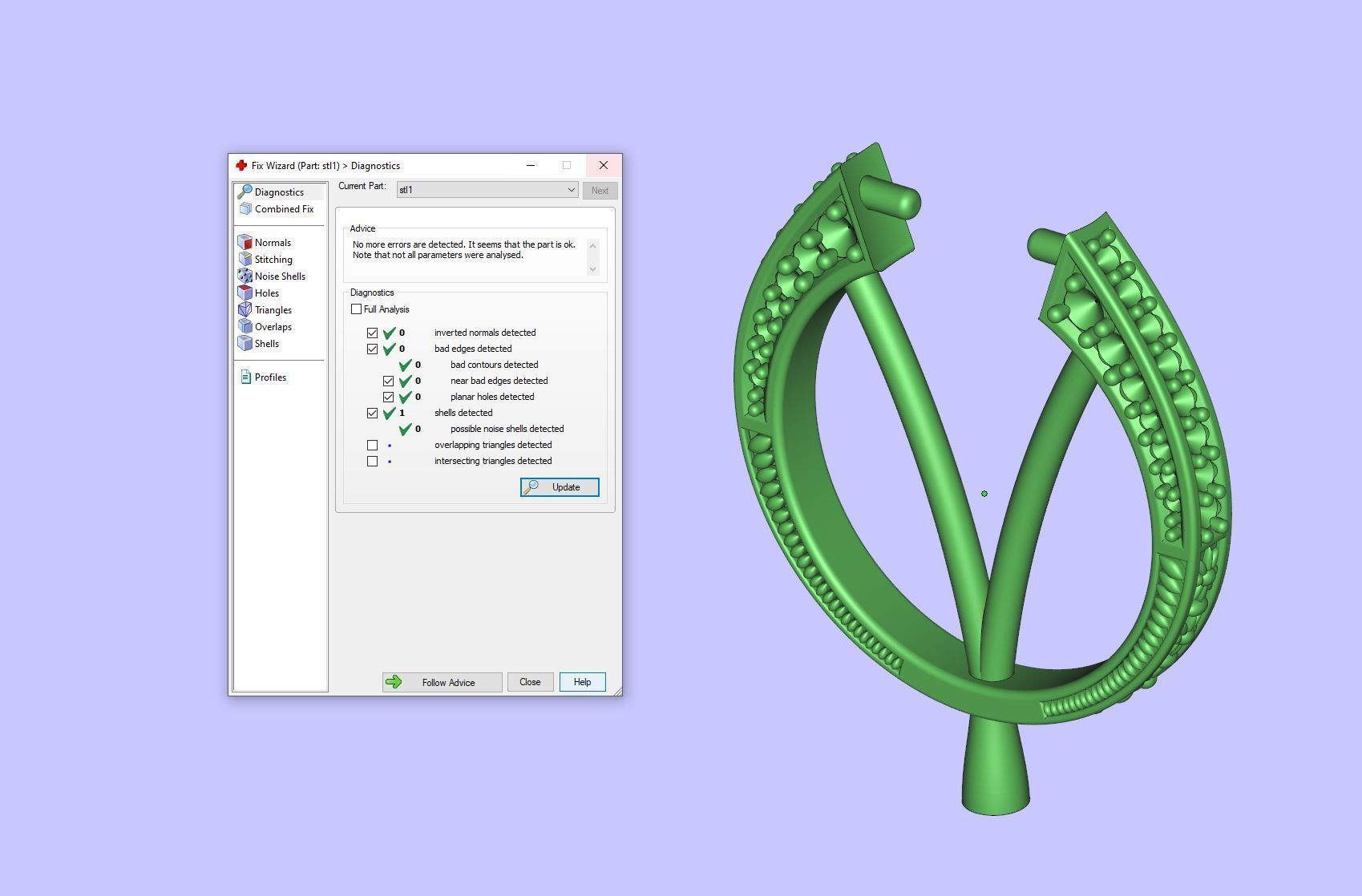 Gold N1051 3D print model_14