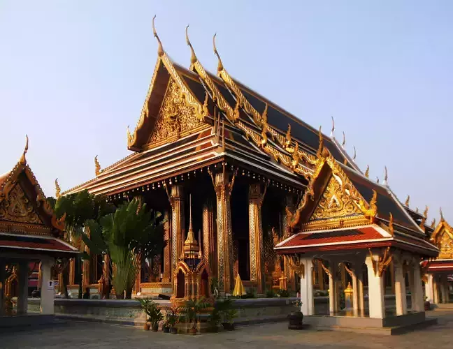 Ubosot and the Emerald Buddha