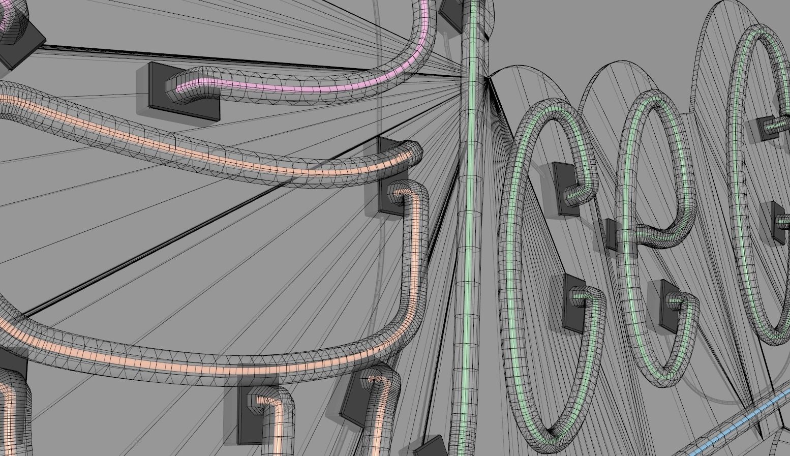 Ice Cream 5 - Neon Sign 3D model_7