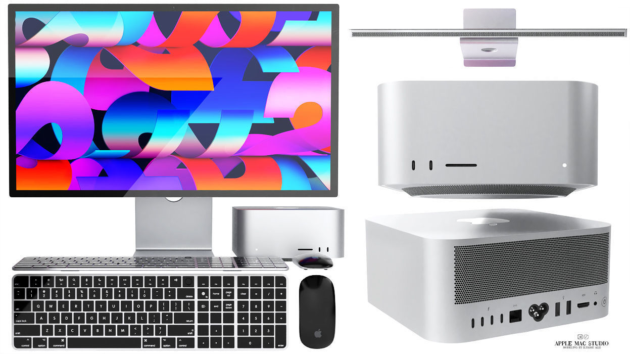 apple electronics collection 03 3D model_25