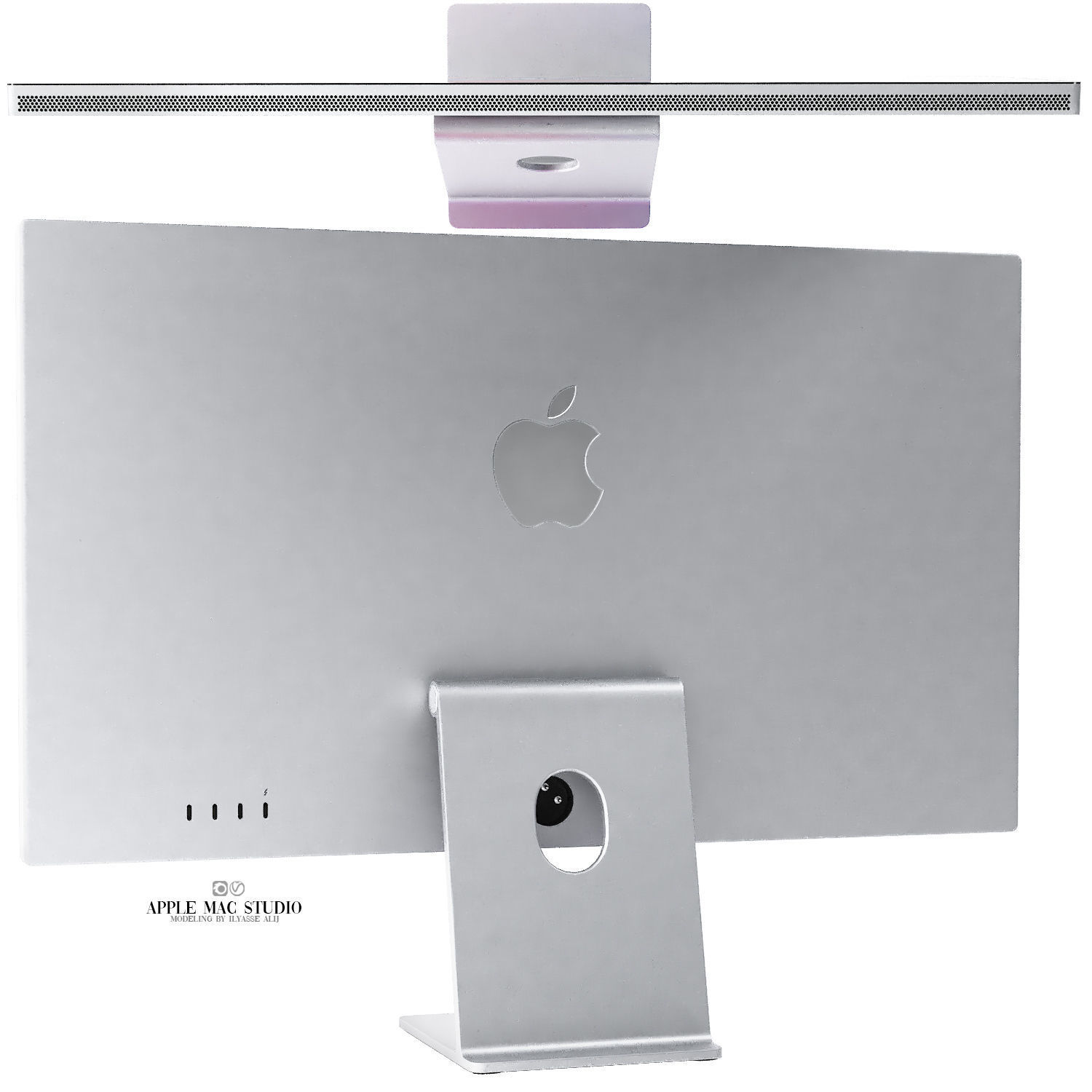 apple electronics collection 03 3D model_7