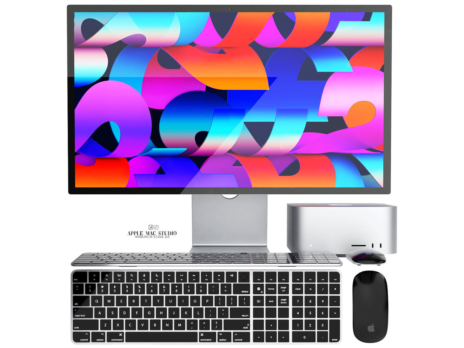 apple electronics collection 03 3D model_26