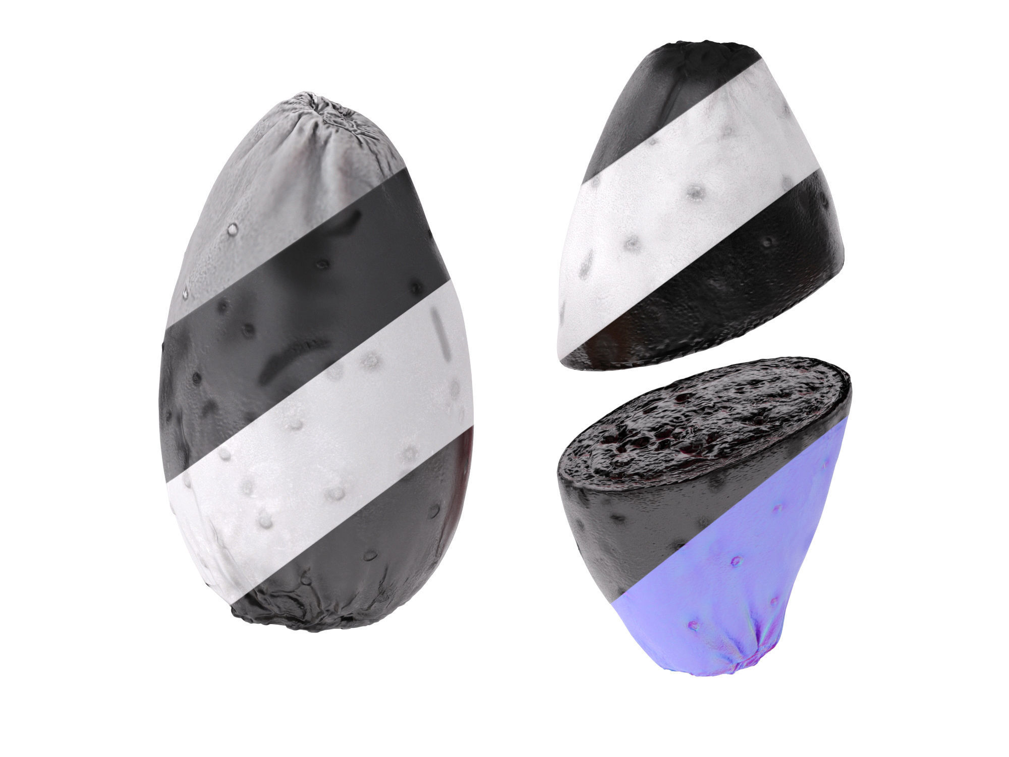 Prickly Pear - Cactus Fruit 3D model_15