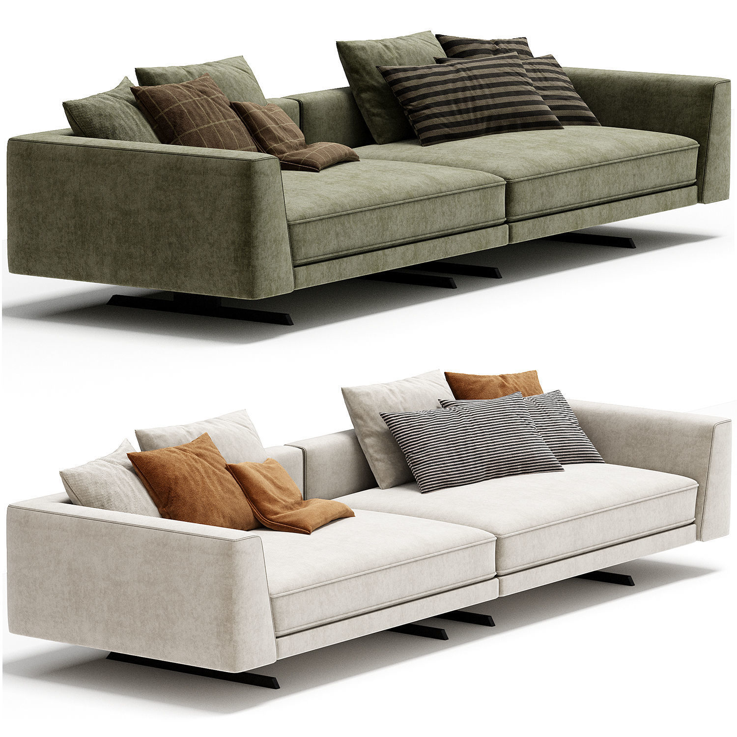 SHERIDAN Sofa By Desiree divani 3D model_2
