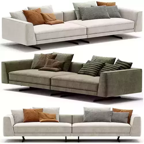 SHERIDAN Sofa By Desiree divani 3D model
