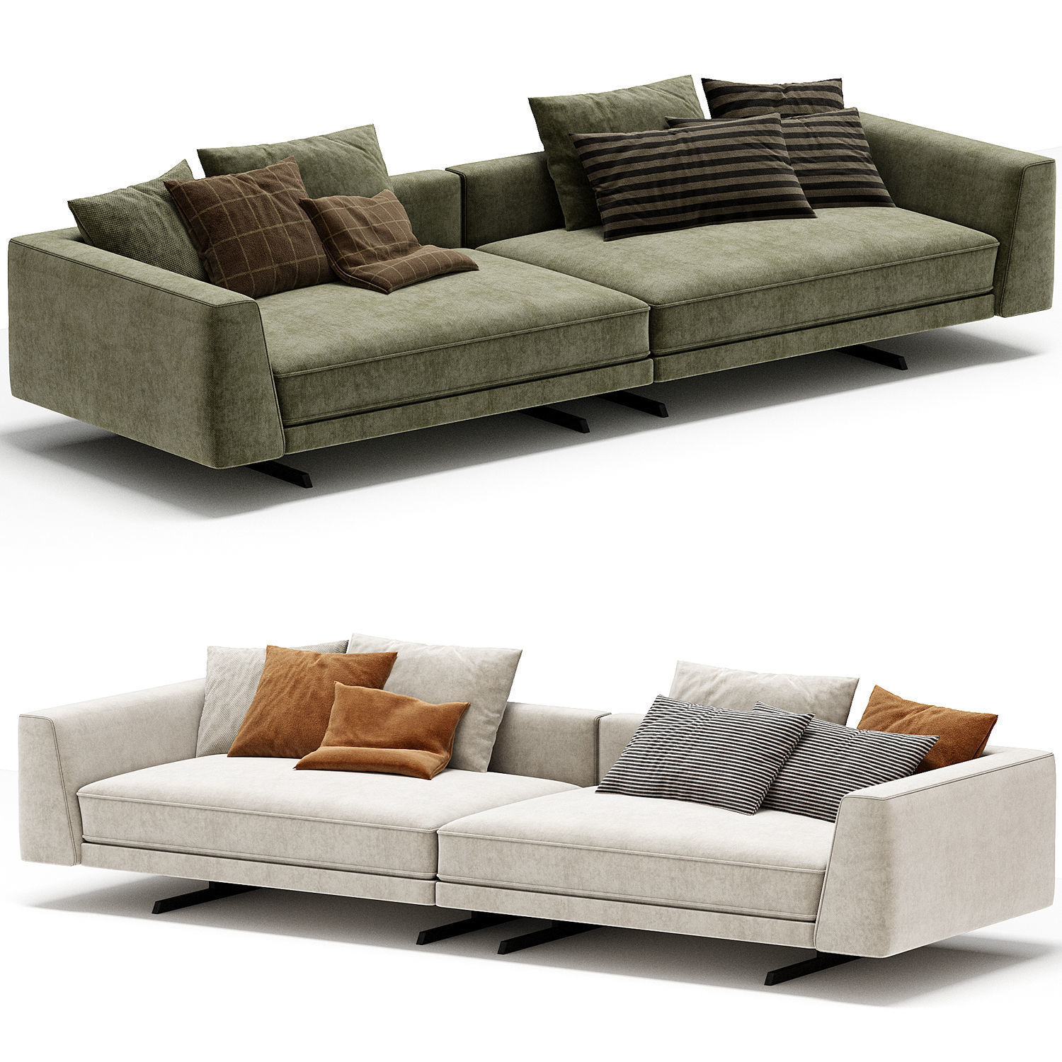 SHERIDAN Sofa By Desiree divani 3D model_1