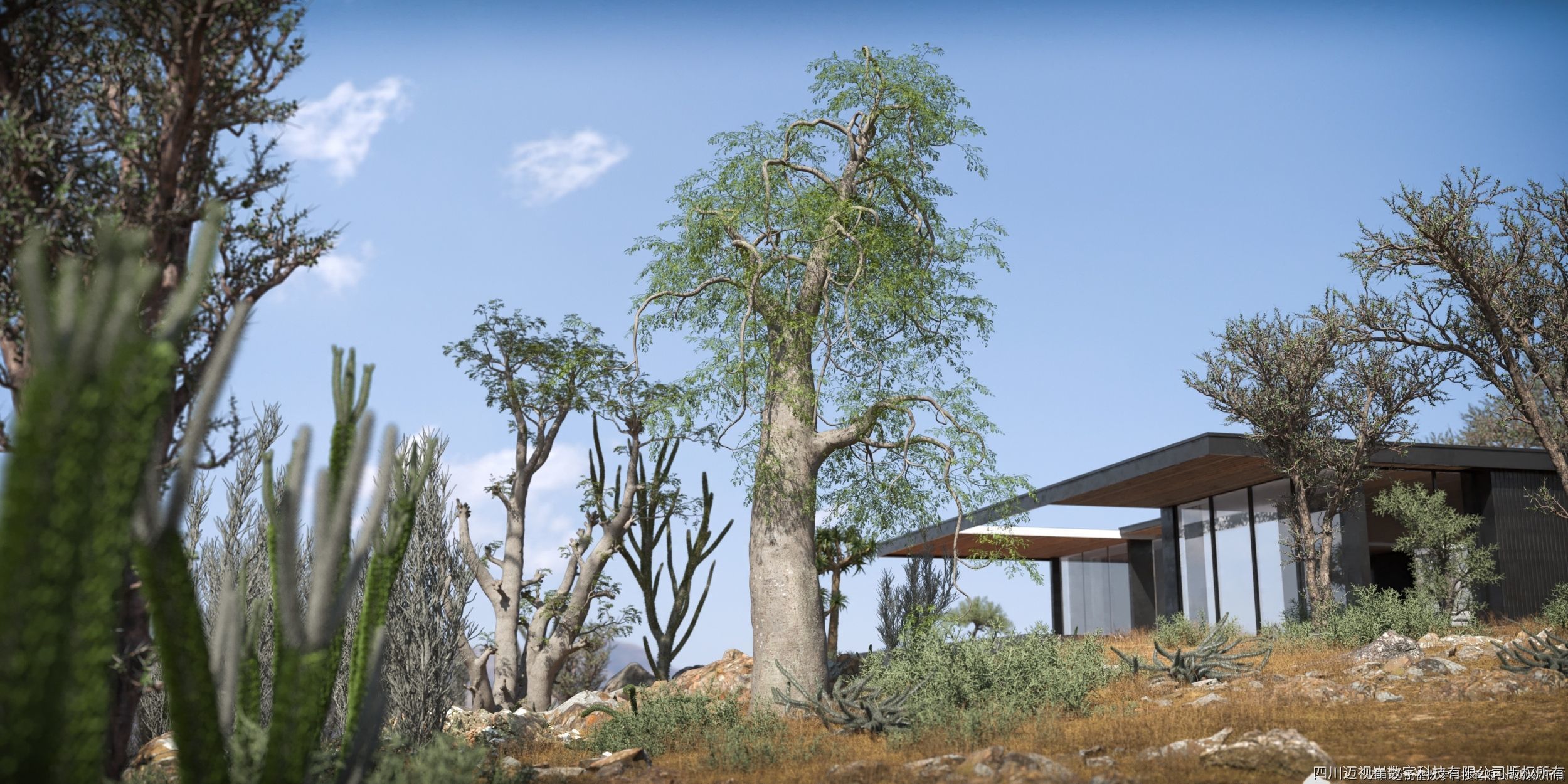 Maxtree Plant Models Vol 130 - Mesh 3D model_1