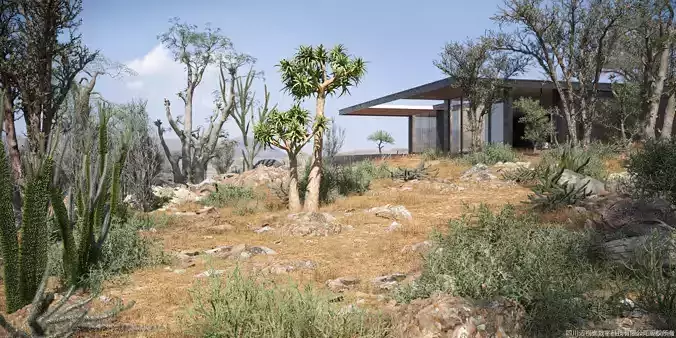 Maxtree Plant Models Vol 130 - Mesh