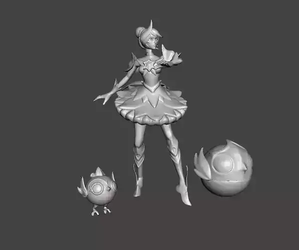 Star Guardian Orianna 3D Model