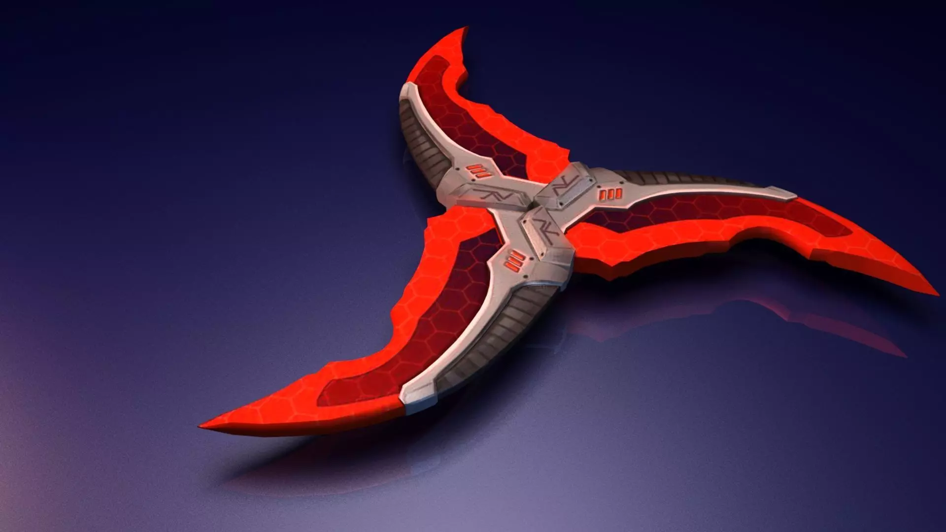 Spinner Low-poly 3D model