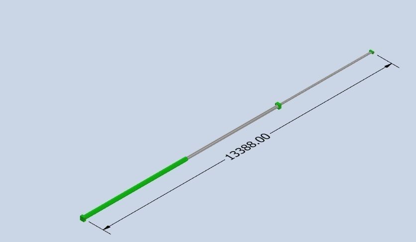 Hdyraulic cylindersTele 13380 mm  3D model_3