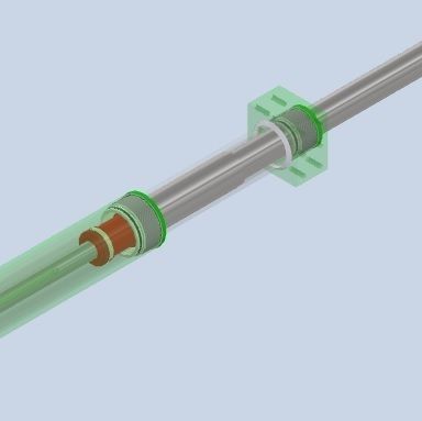 Hdyraulic cylindersTele 13380 mm  3D model_1