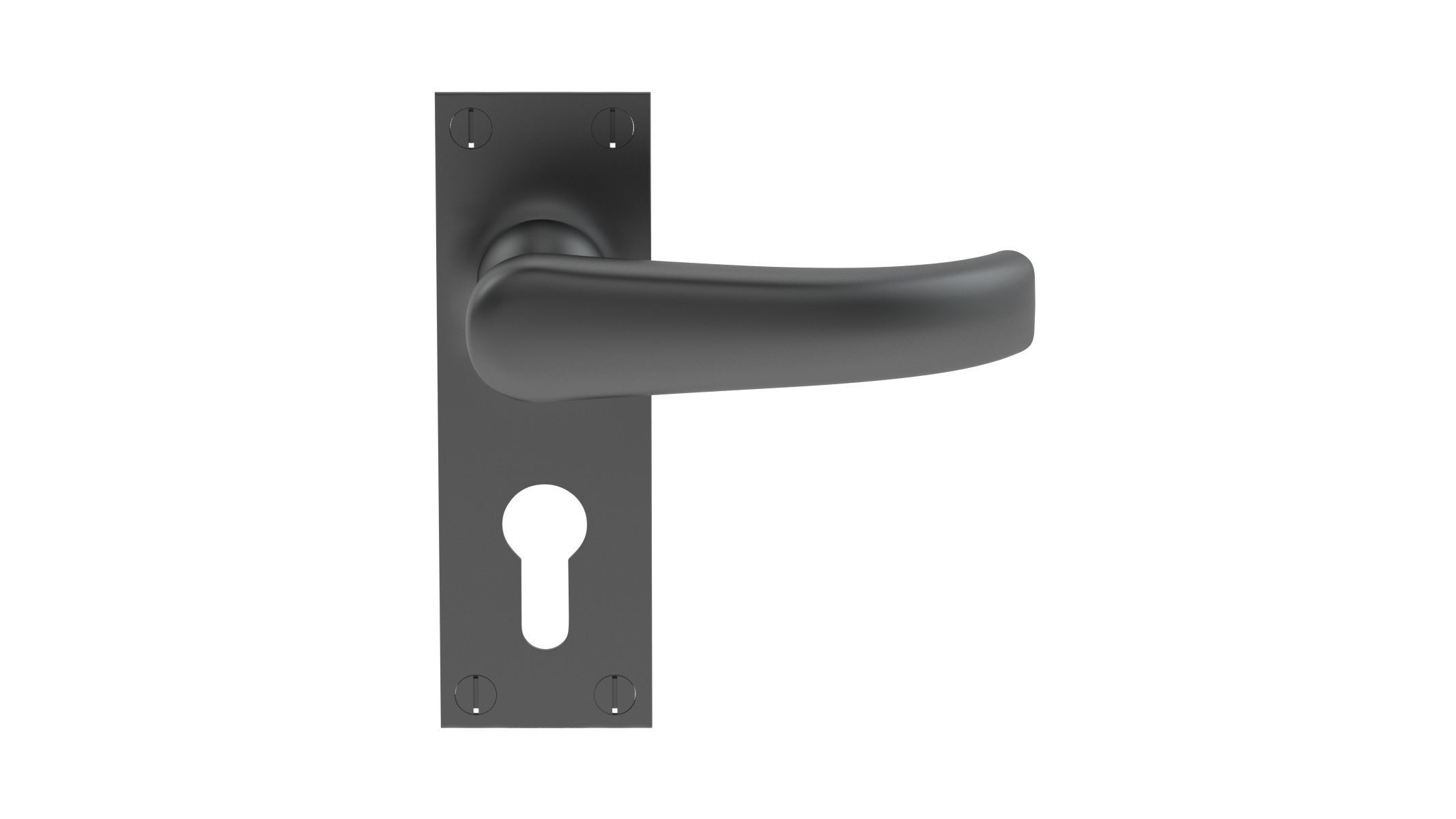 100 Door Handles Collection  3D model_32