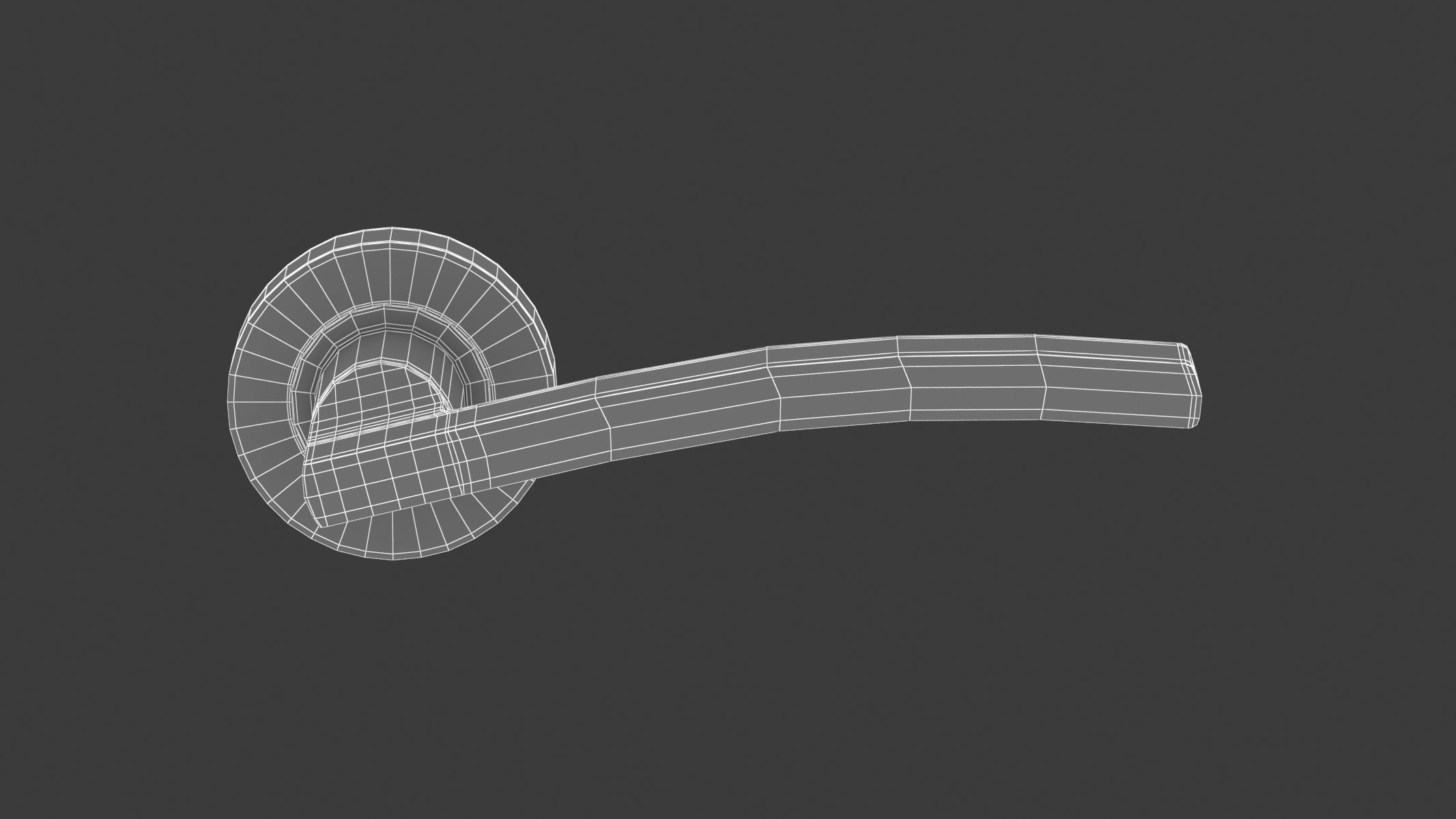 100 Door Handles Collection  3D model_91