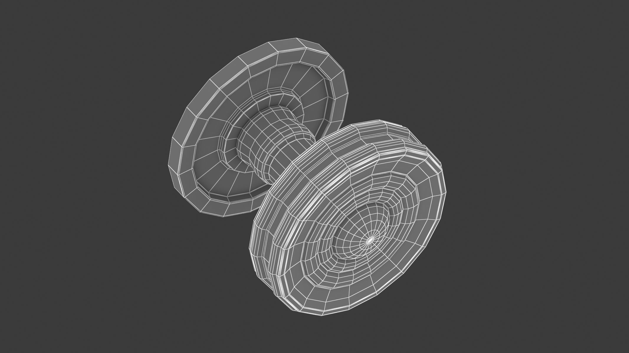 100 Door Handles Collection  3D model_31