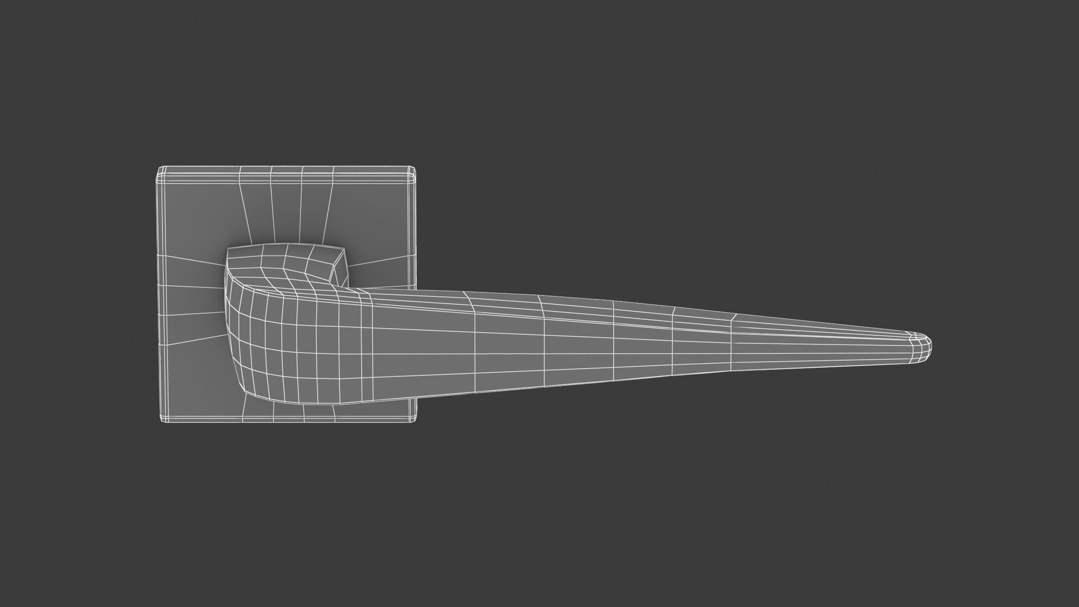 100 Door Handles Collection  3D model_15