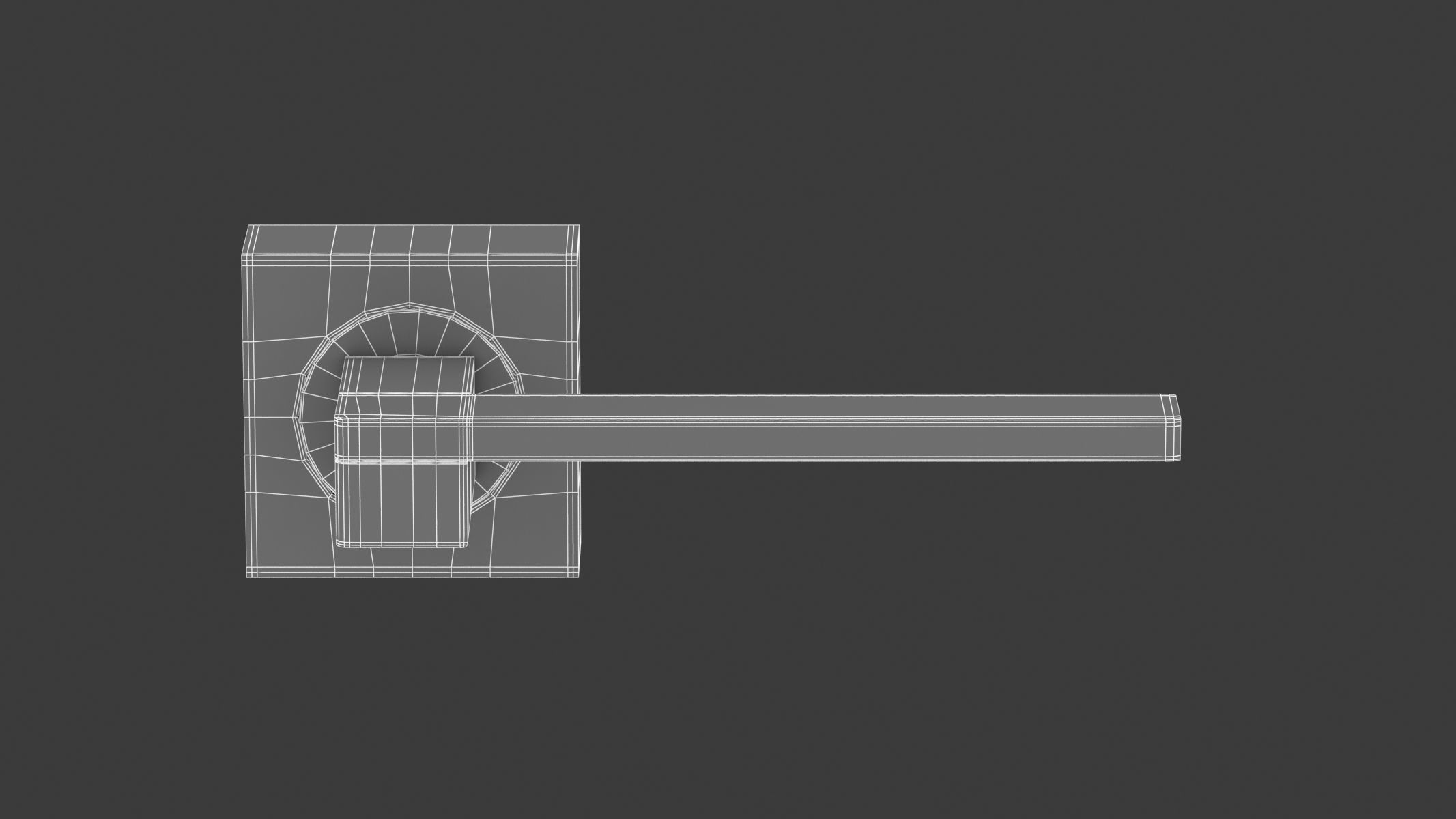 100 Door Handles Collection  3D model_41