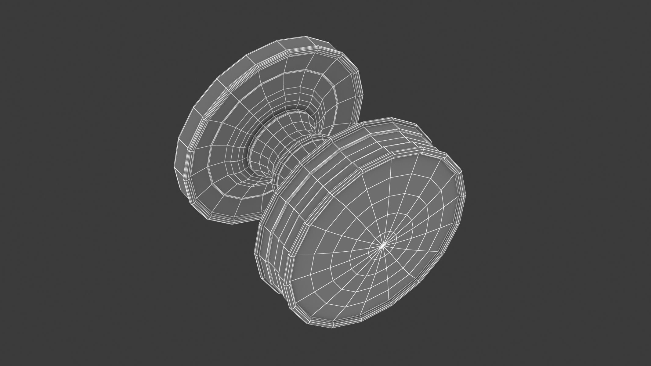 100 Door Handles Collection  3D model_29