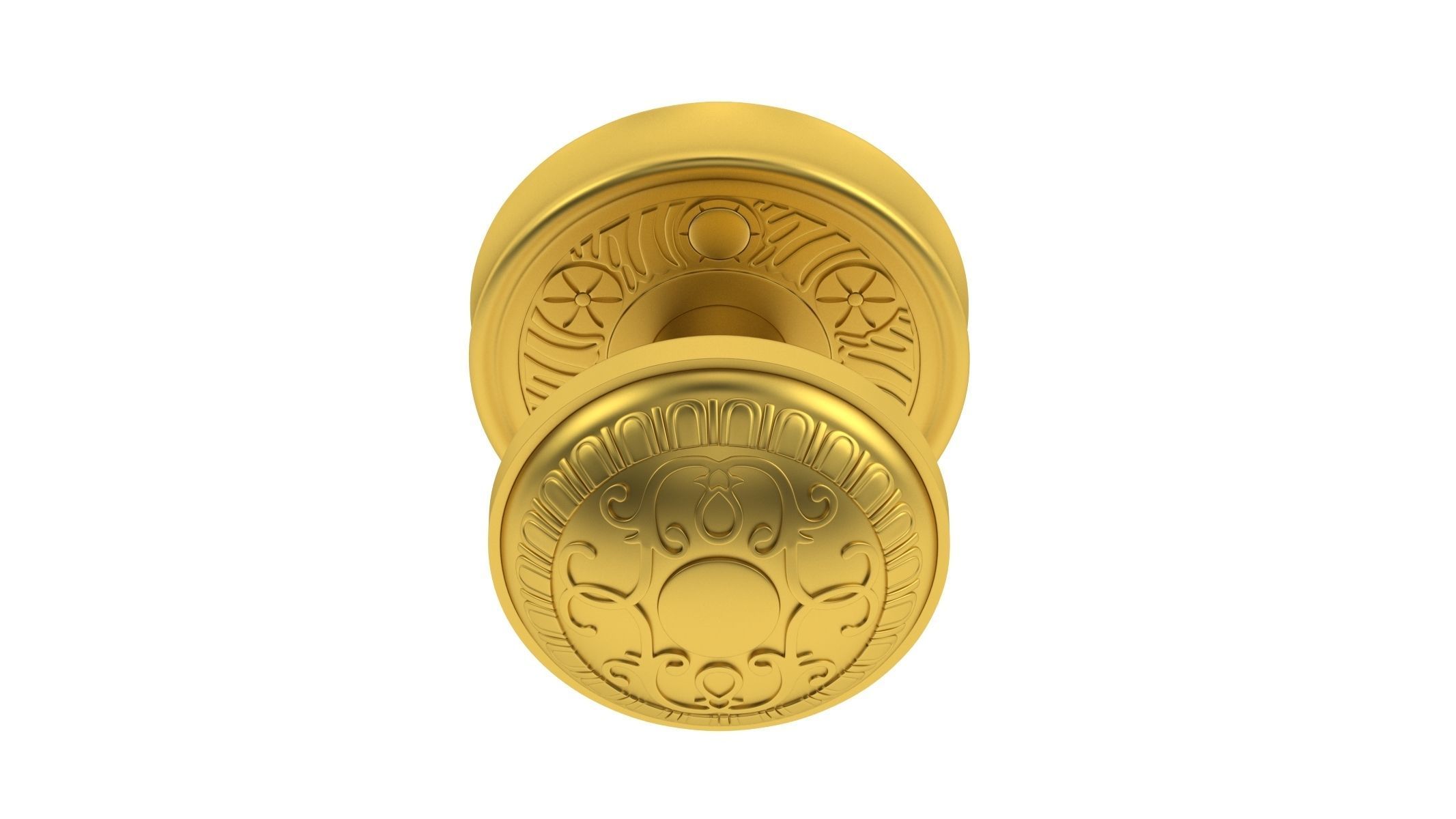 100 Door Handles Collection  3D model_22