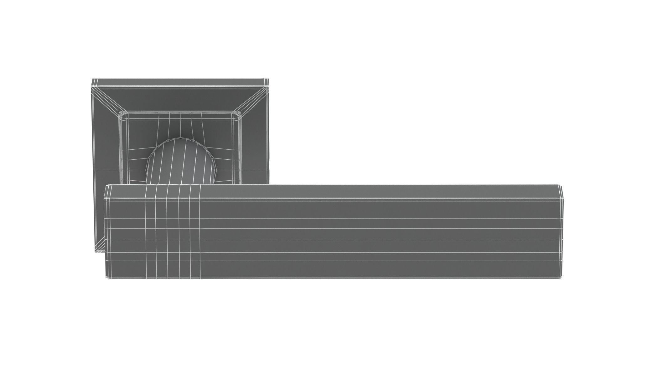 100 Door Handles Collection  3D model_69