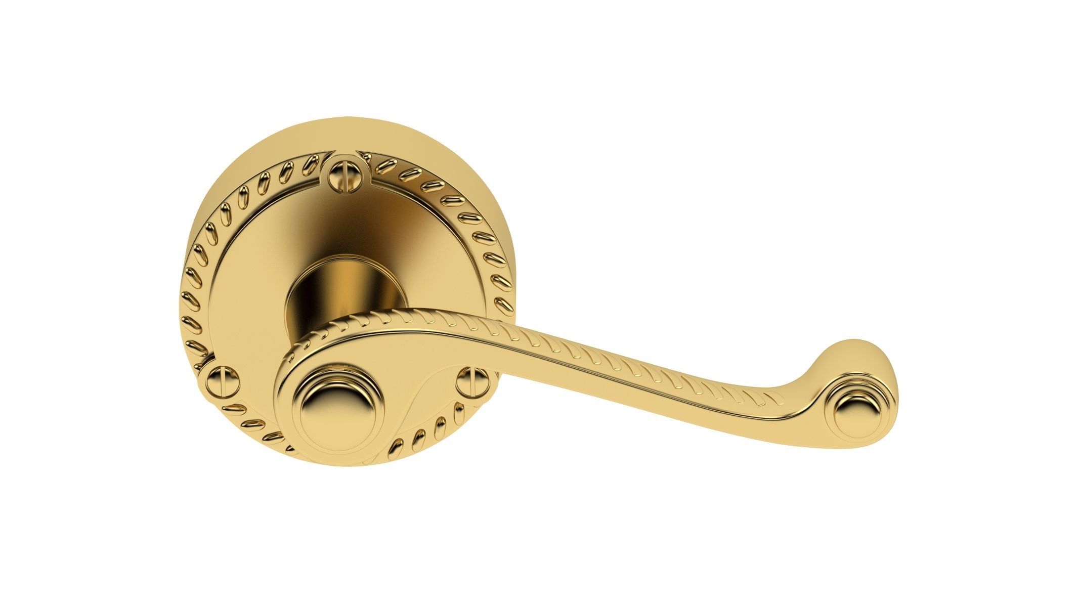 100 Door Handles Collection  3D model_34