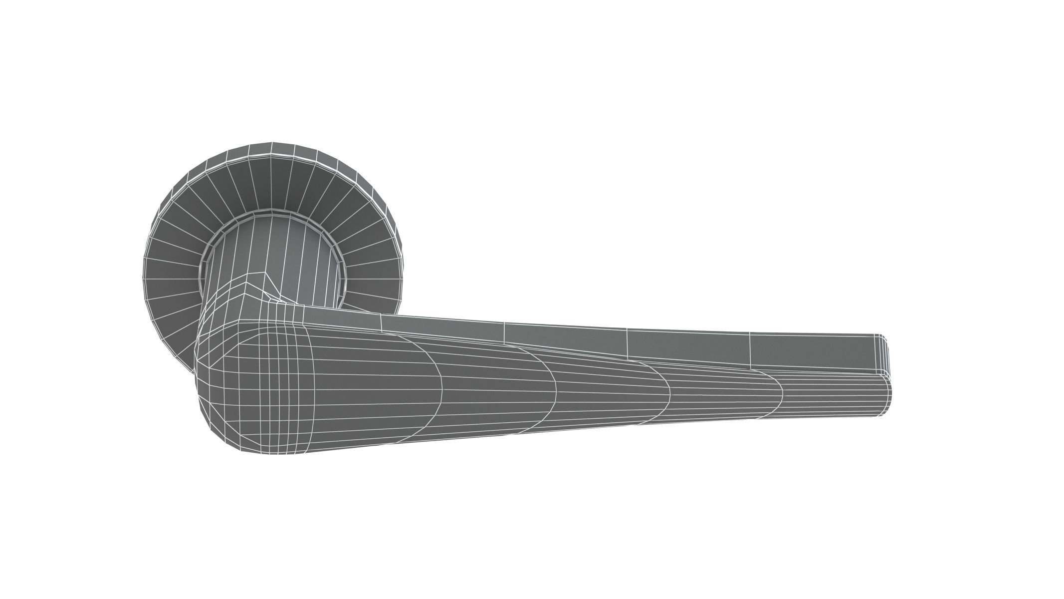 100 Door Handles Collection  3D model_75