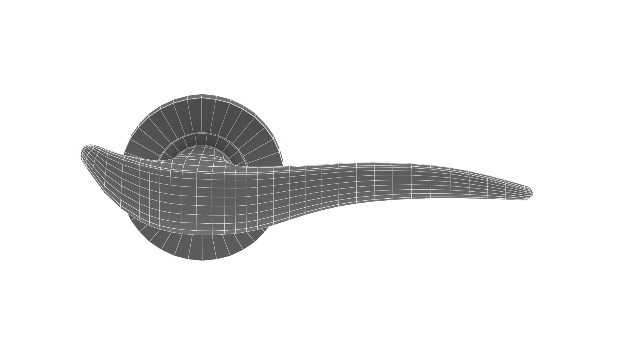 100 Door Handles Collection  3D model_55