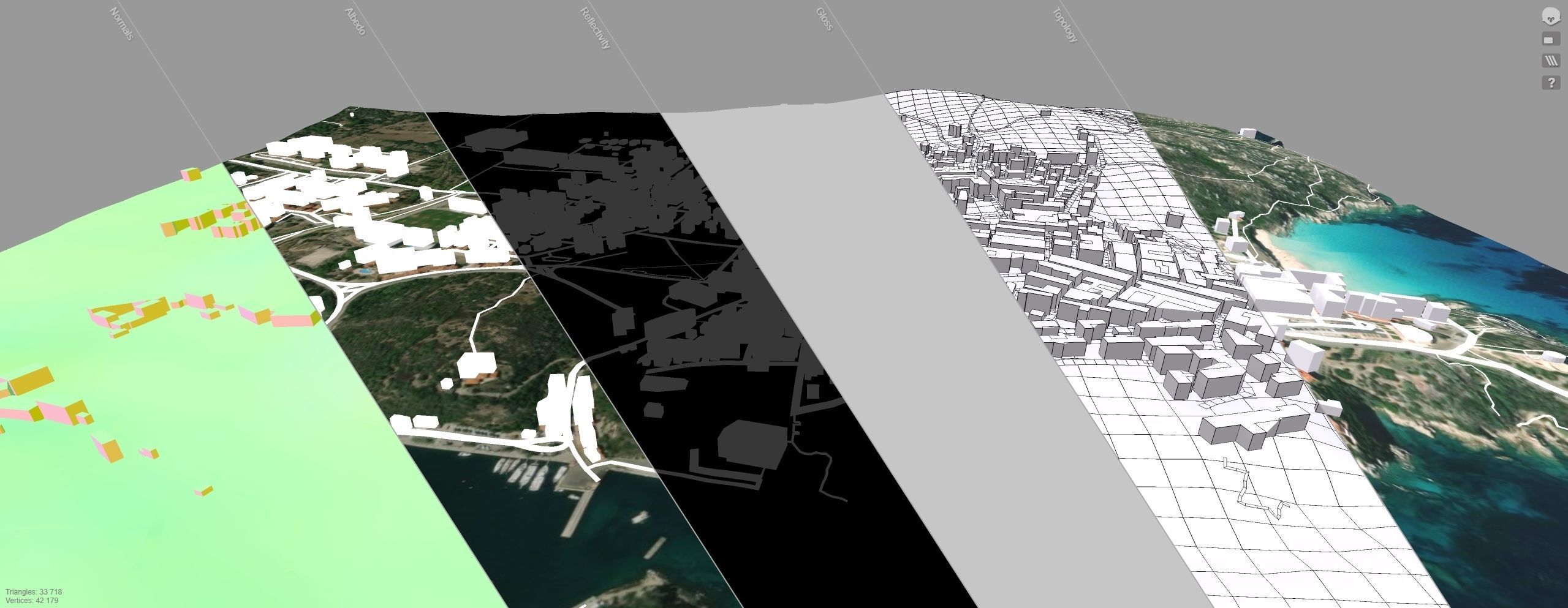 Lungoni Santa Teresa Gallura Sardinia Italy 3D model_9