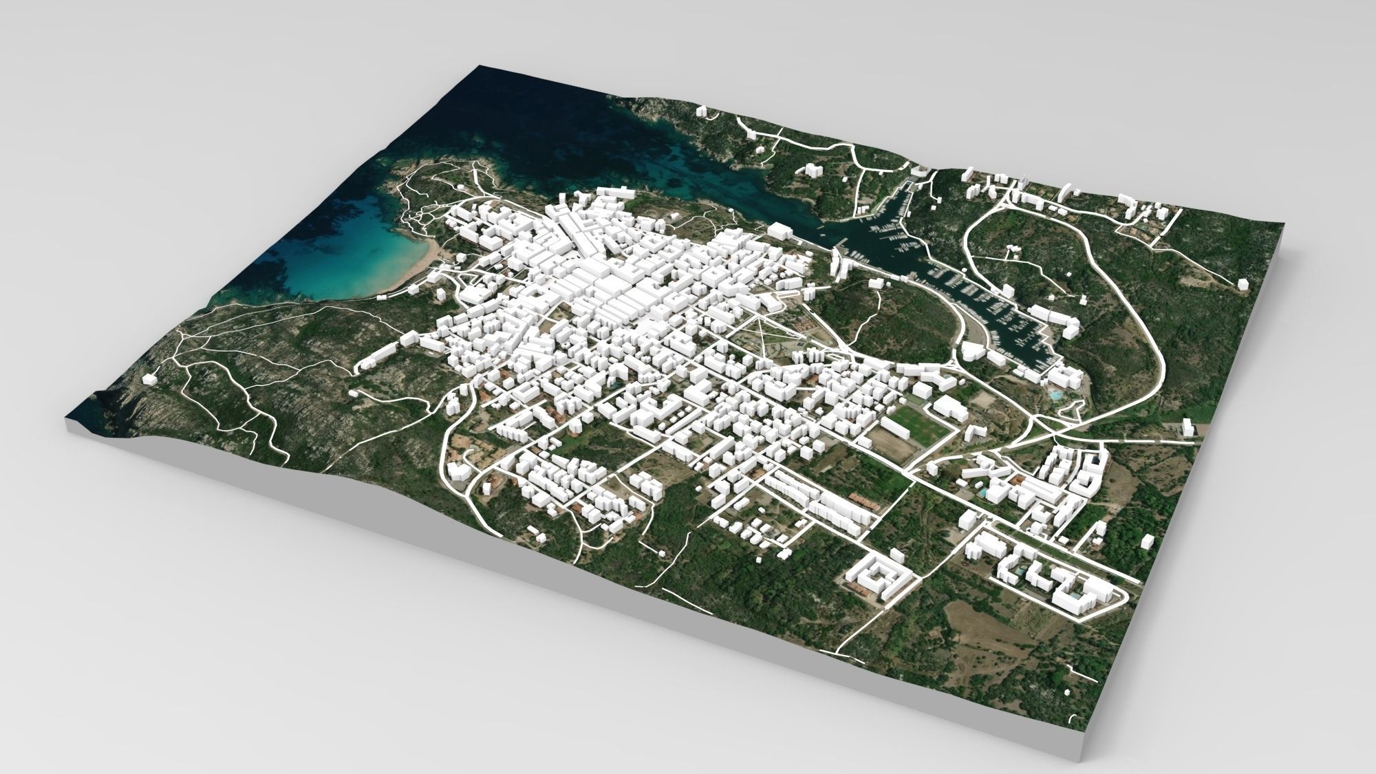 Lungoni Santa Teresa Gallura Sardinia Italy 3D model_8