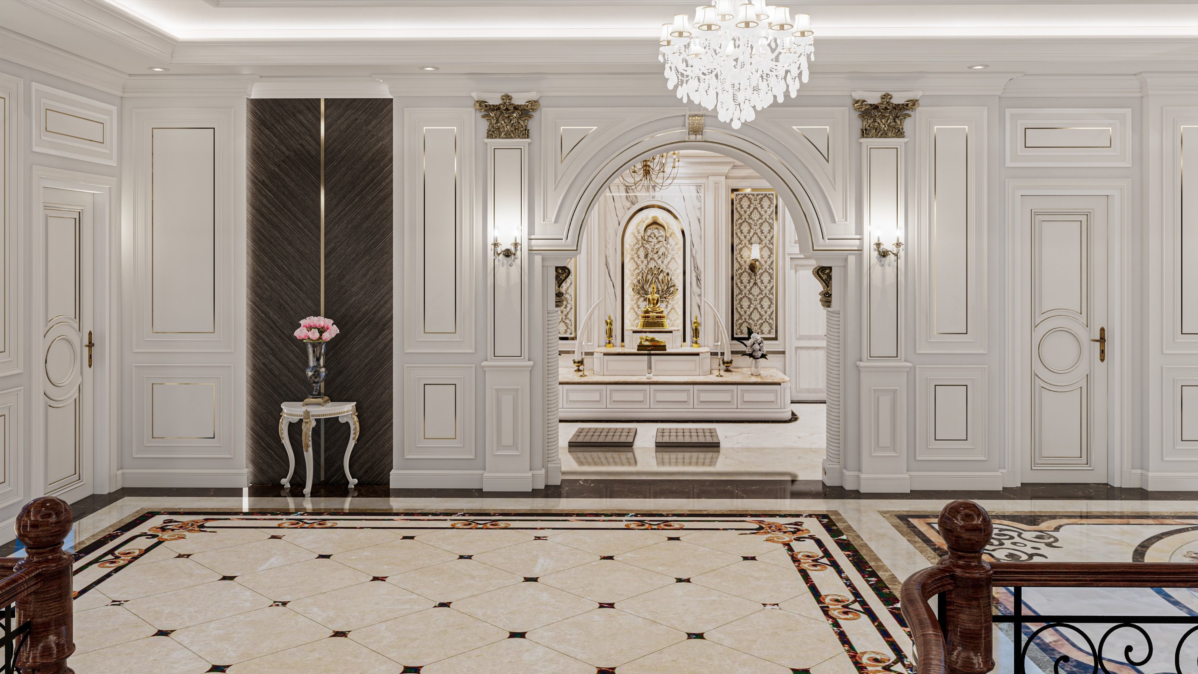 Luxery house 3D sketchupModel 3D model_6