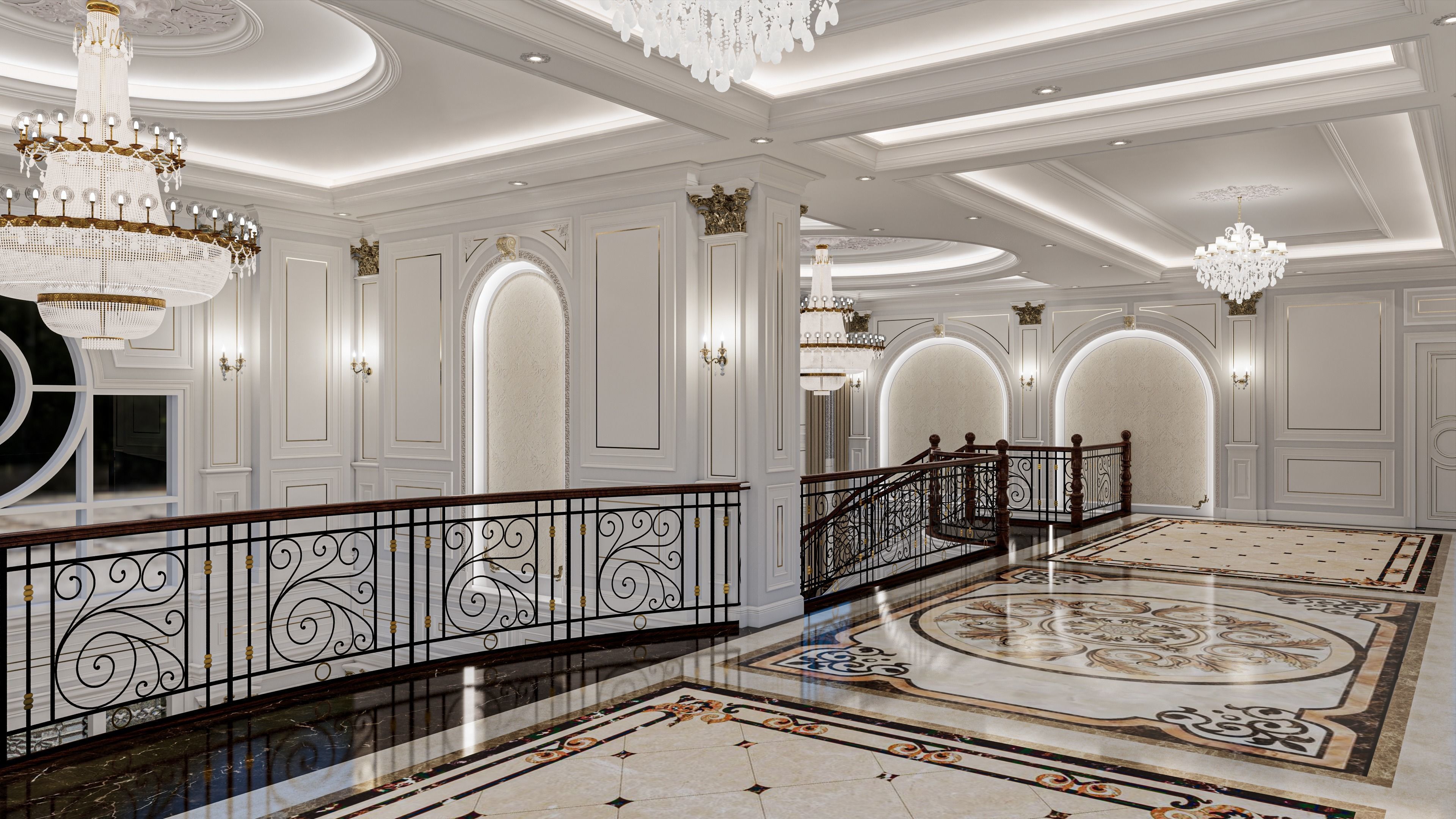 Luxery house 3D sketchupModel 3D model_8